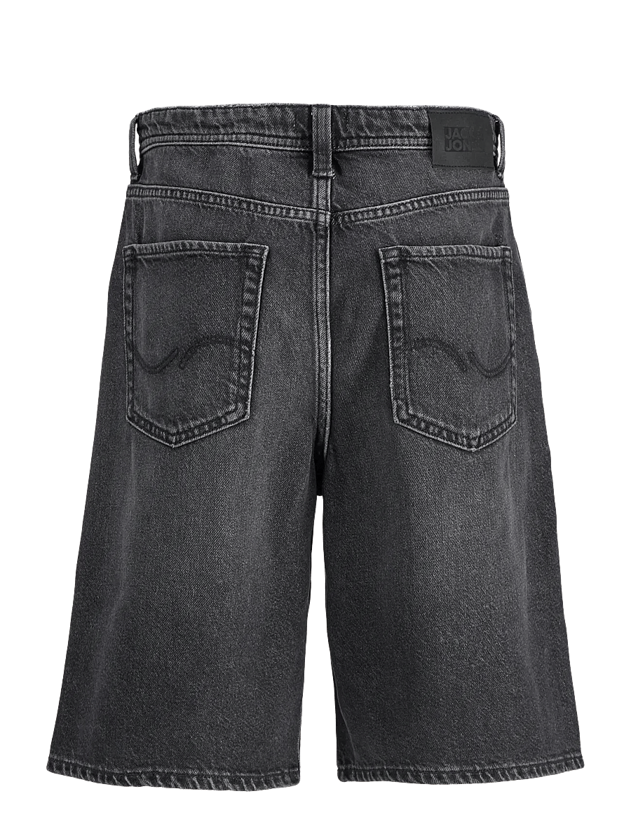 Jack & Jones - JJIALEX JJORIGINAL SHORTS SQ 175 SN JNR - denimshorts - black denim - 2