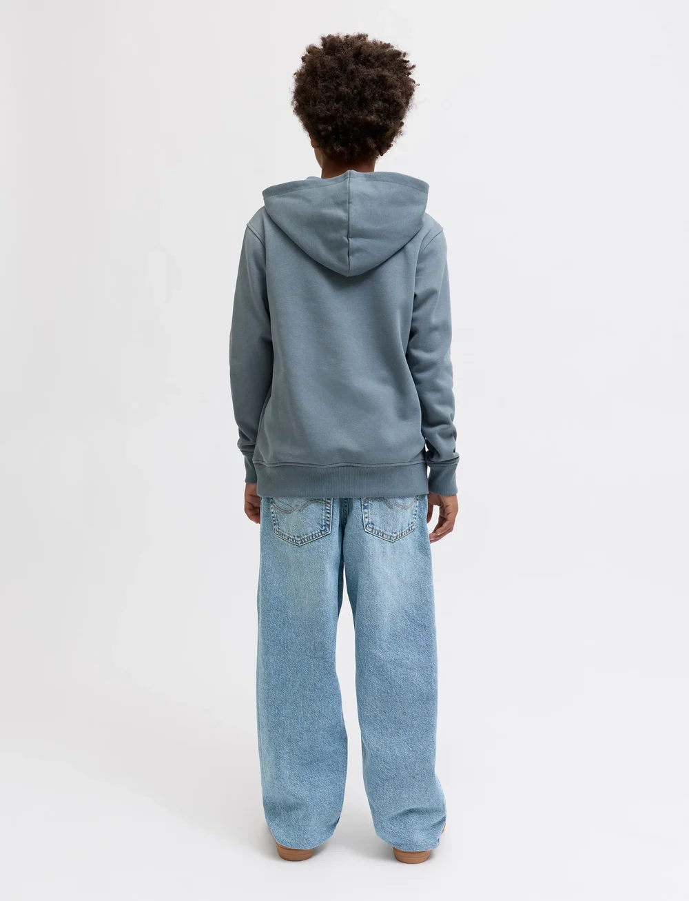 Jack & Jones - JJIALEX JJIORIGINAL SQ 339 BF JNR - loose jeans - blue denim - 3