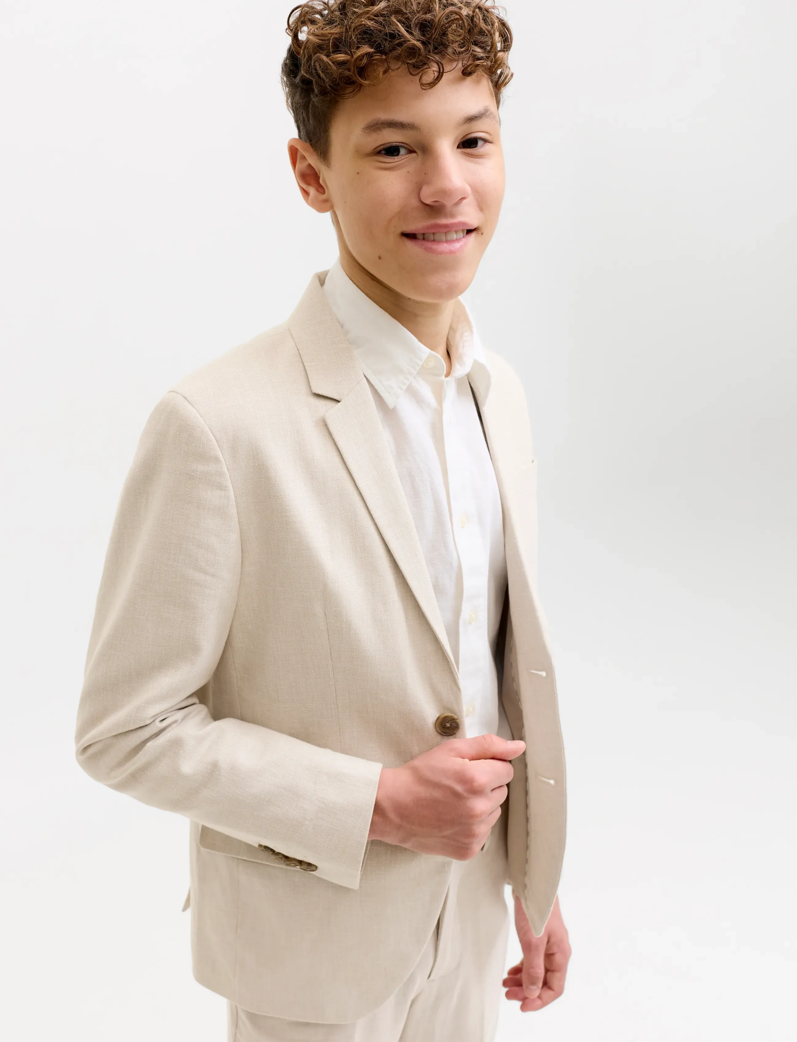 Jack & Jones - JPRMARTIN SUMMER BLAZER NO06 JNR - pintsakud - ancient scroll - 5