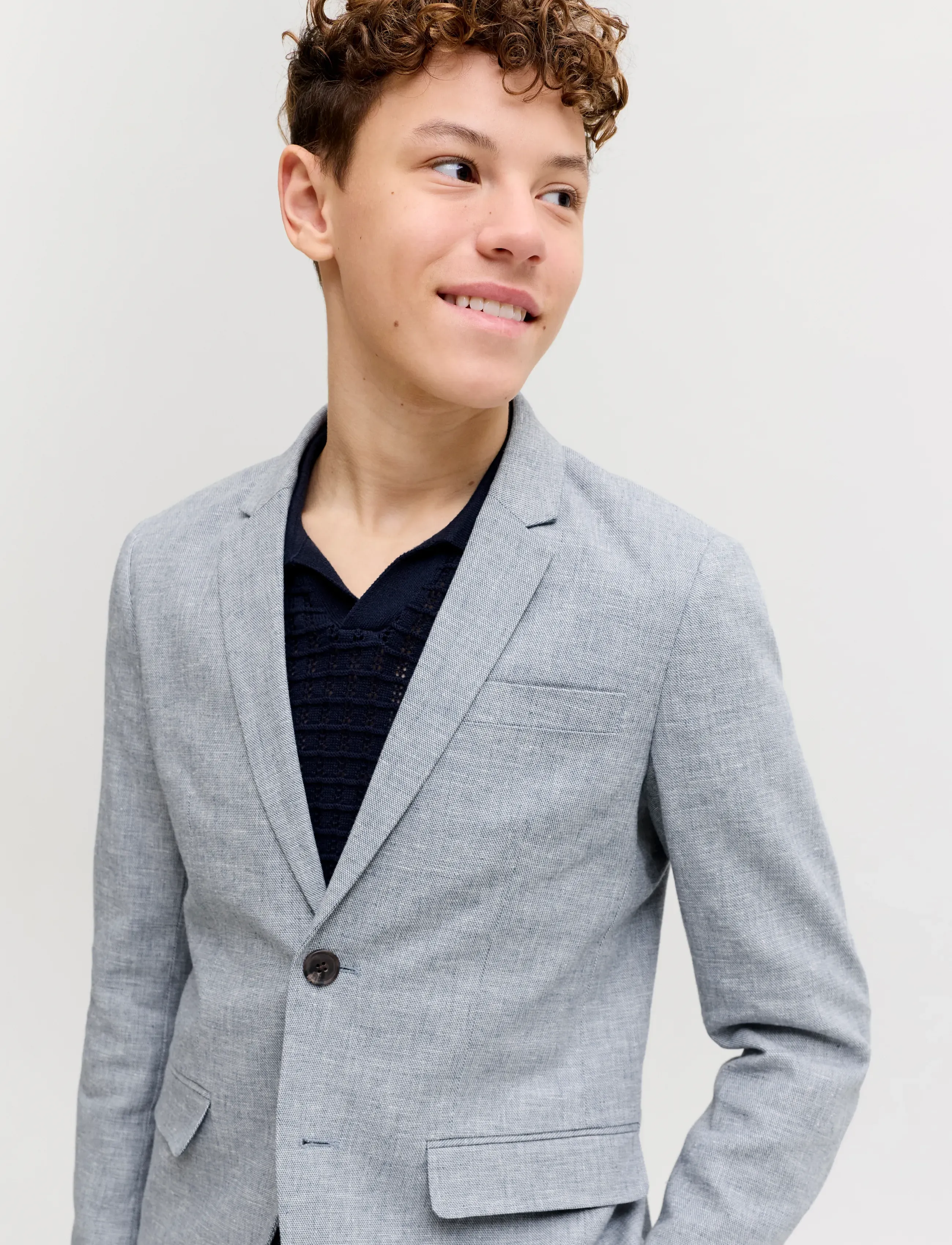 Jack & Jones - JPRMARTIN SUMMER BLAZER NO06 JNR - blazer - faded denim - 5