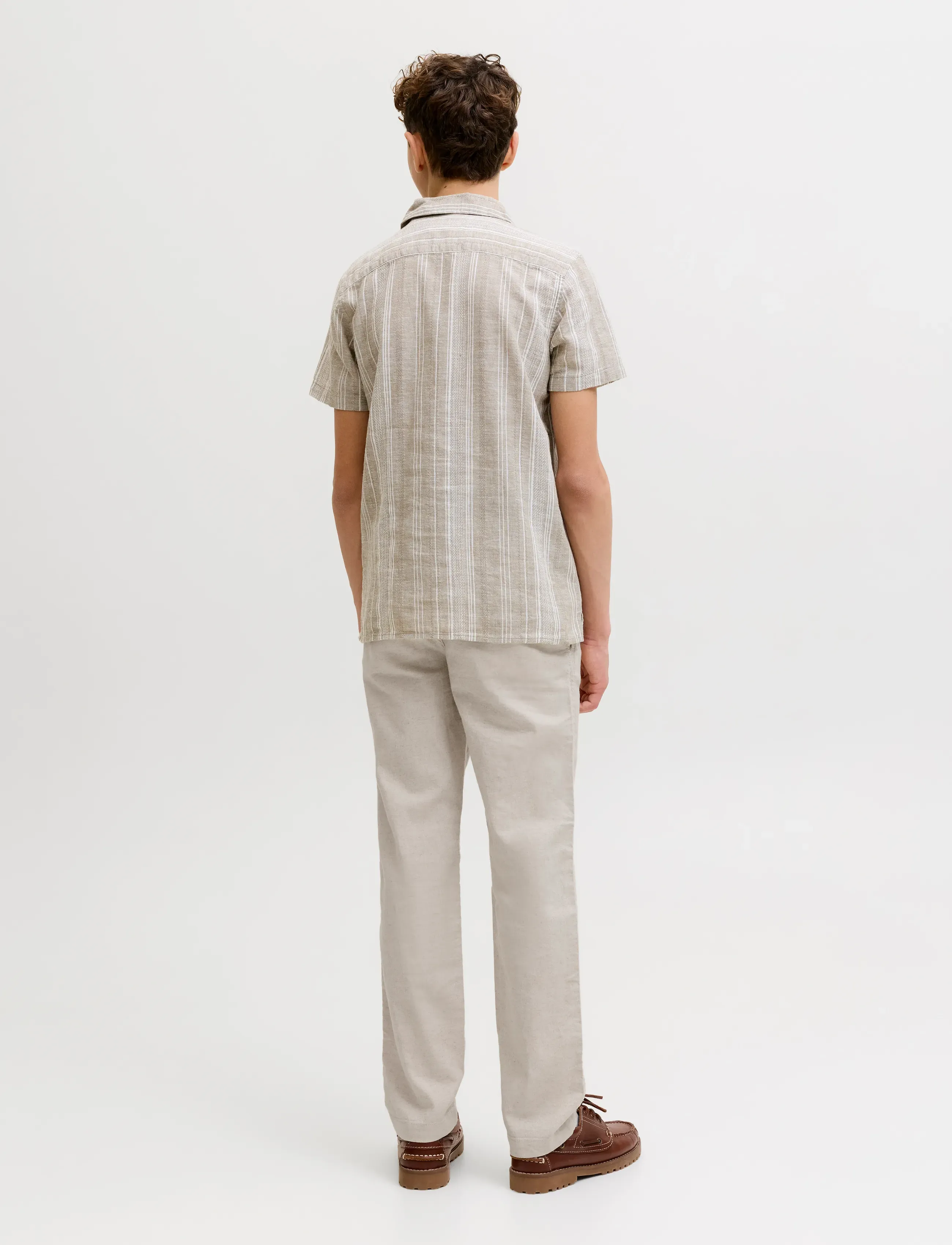Jack & Jones - JPRMARTIN SUMMER TROUSER NO06 JNR - bukser - ancient scroll - 3