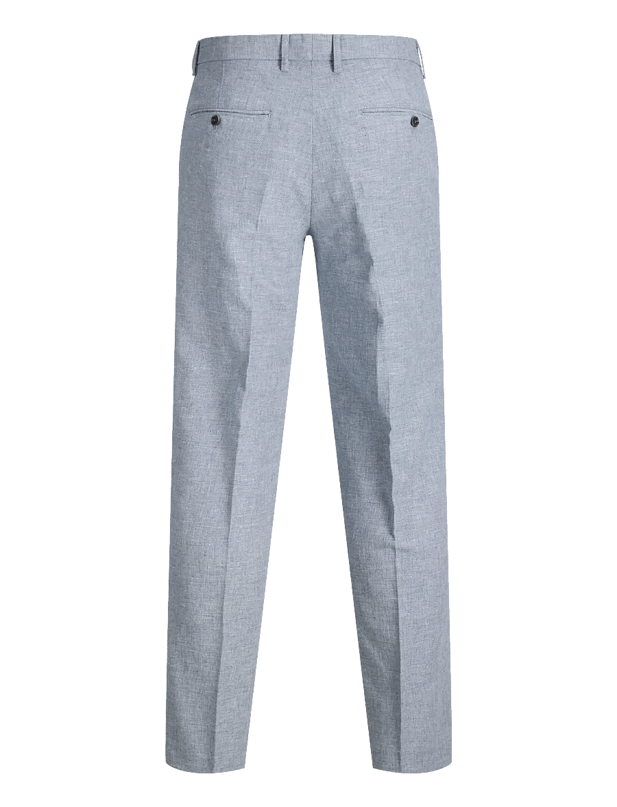 Jack & Jones - JPRMARTIN SUMMER TROUSER NO06 JNR - leinen-kleidung - faded denim - 2