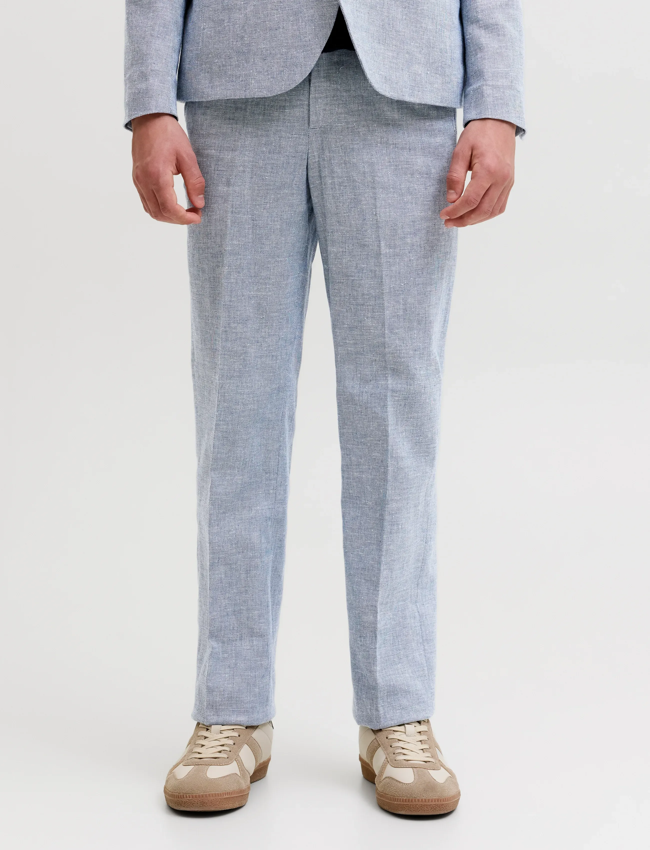 Jack & Jones JPRMARTIN SUMMER TROUSER NO06 JNR - Bukser - FADED DENIM / blue