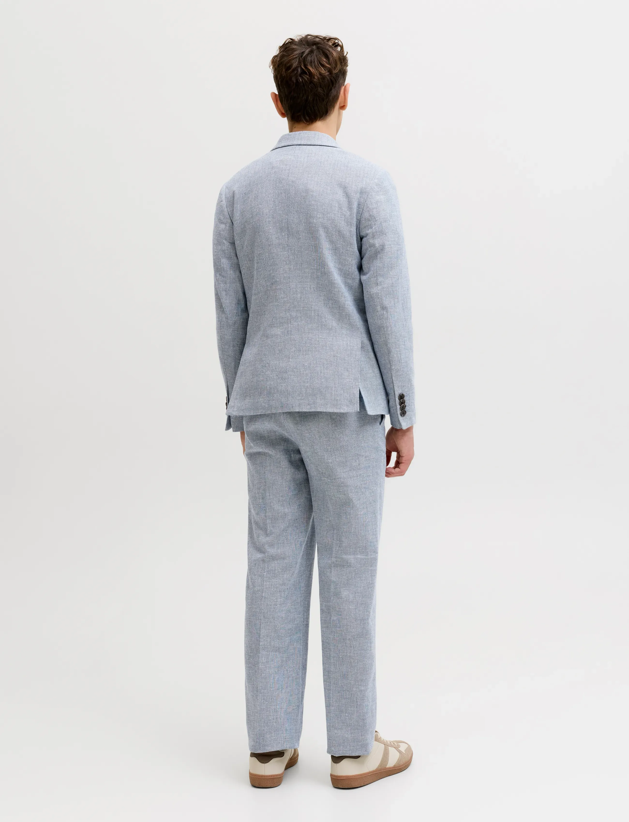 Jack & Jones - JPRMARTIN SUMMER TROUSER NO06 JNR - linane riietus - faded denim - 3