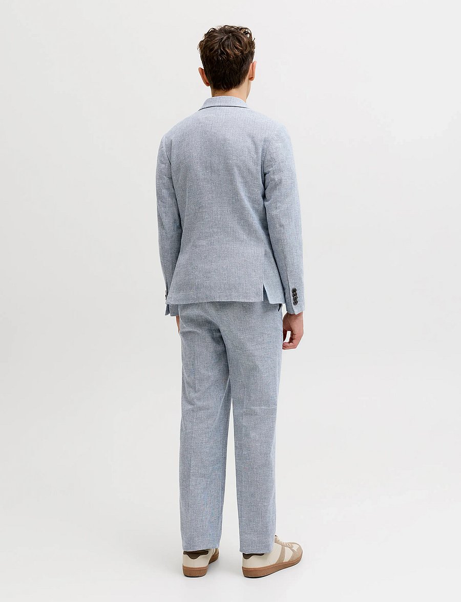 Jack & Jones - JPRMARTIN SUMMER TROUSER NO06 JNR - leinen-kleidung - faded denim - 3