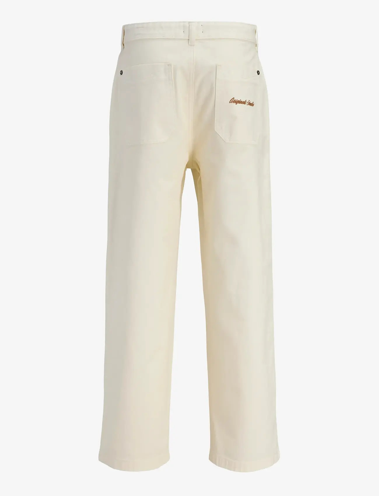Jack & Jones - JPSTOWEN NORREBRO WORKER PANT JNR - bukser - antique white - 2