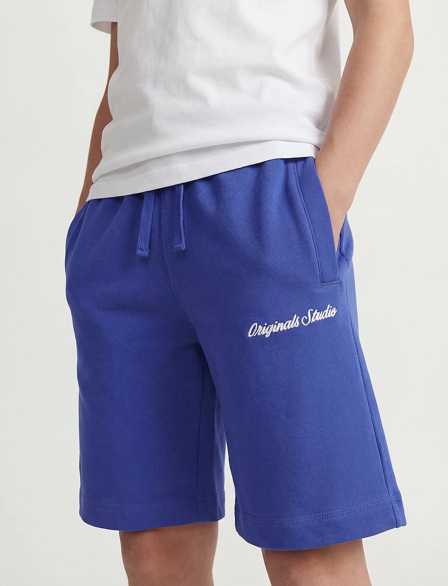 Jack & Jones - JPSTKARL NORREBRO SWEAT SHORTS JNR - sweatshorts - bluing - 5
