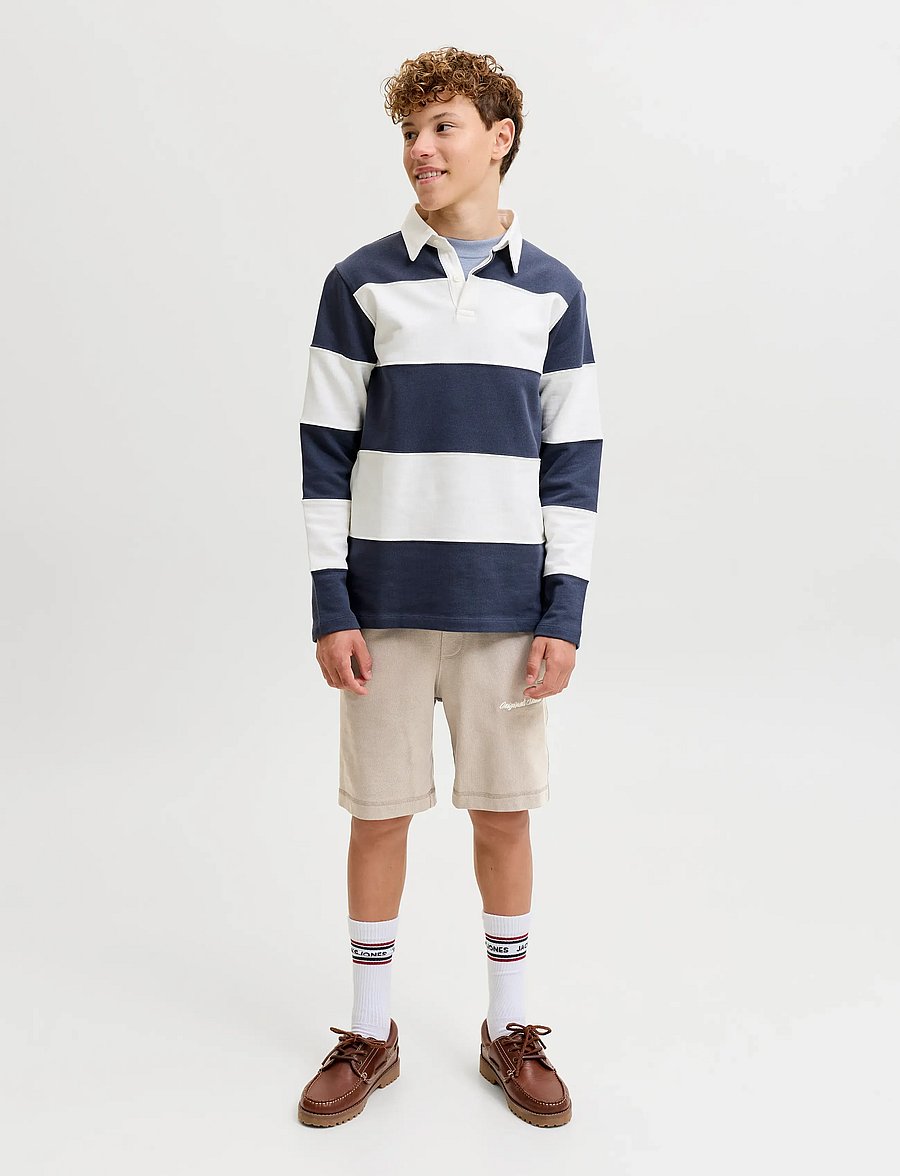 Jack & Jones - JPSTKARL NORREBRO SWEAT SHORTS JNR - sweatshorts - vintage khaki - 4
