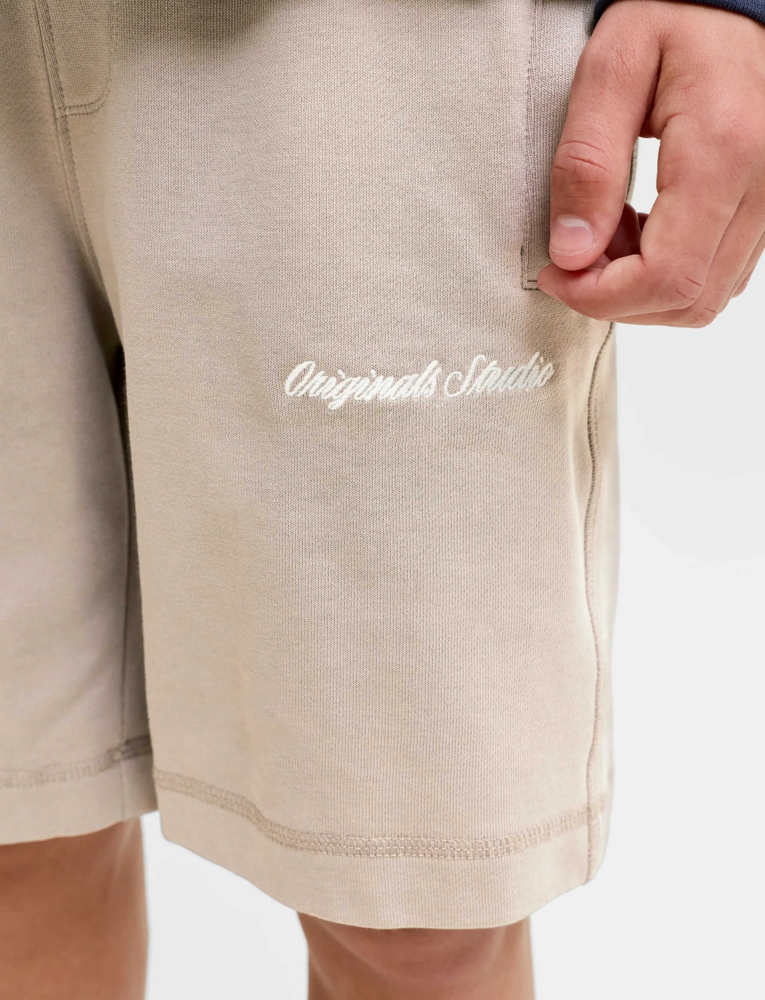 Jack & Jones - JPSTKARL NORREBRO SWEAT SHORTS JNR - sweatshorts - vintage khaki - 5
