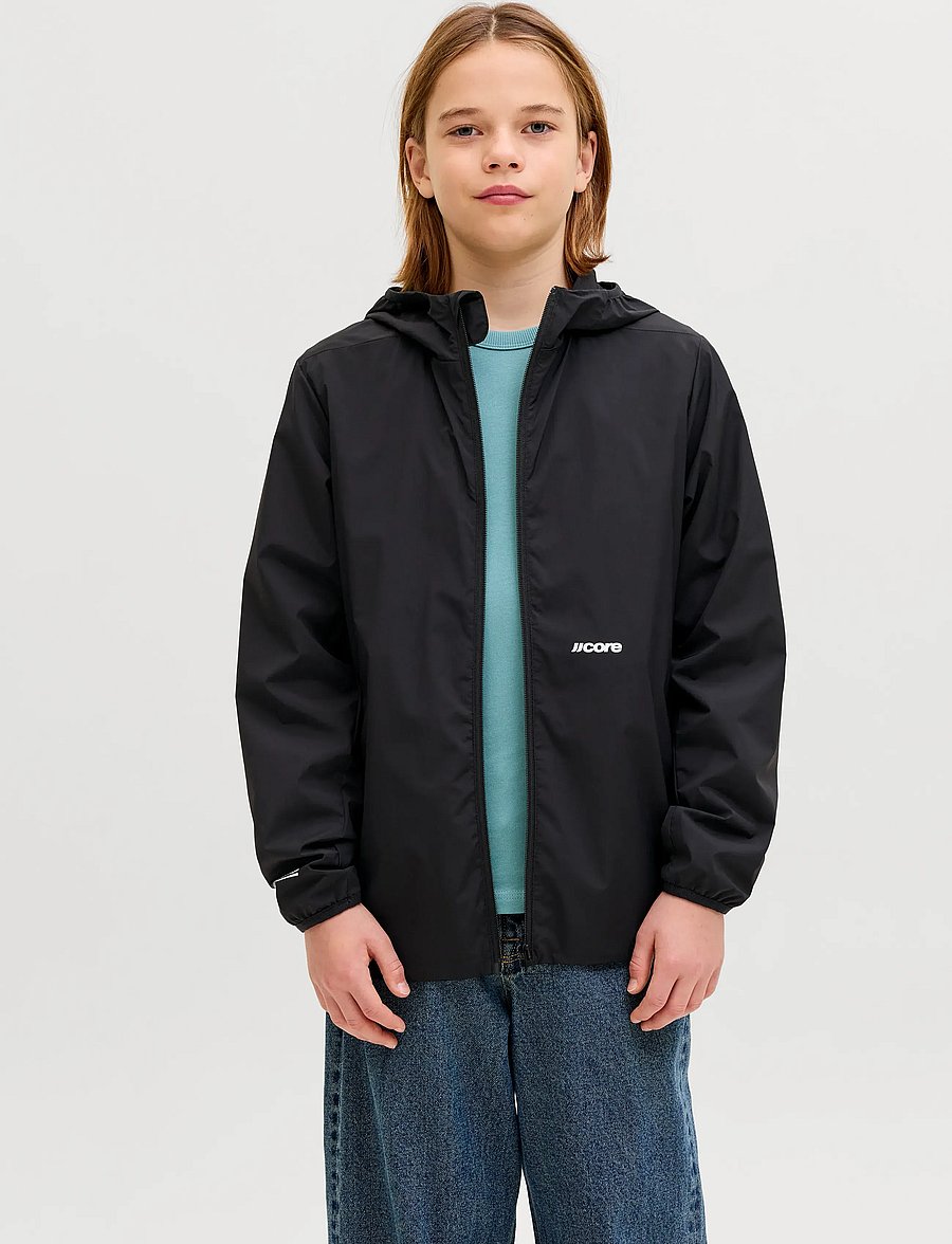 Jack & Jones - JCOCLUB WINDBREAKER JACKET JNR - leichte jacken - black - 0