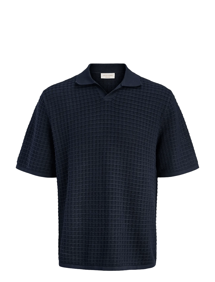 Jack & Jones - JORNANTUCKET SPLIT NECK POLO JNR - lühikeste varrukatega polod - sky captain - 1