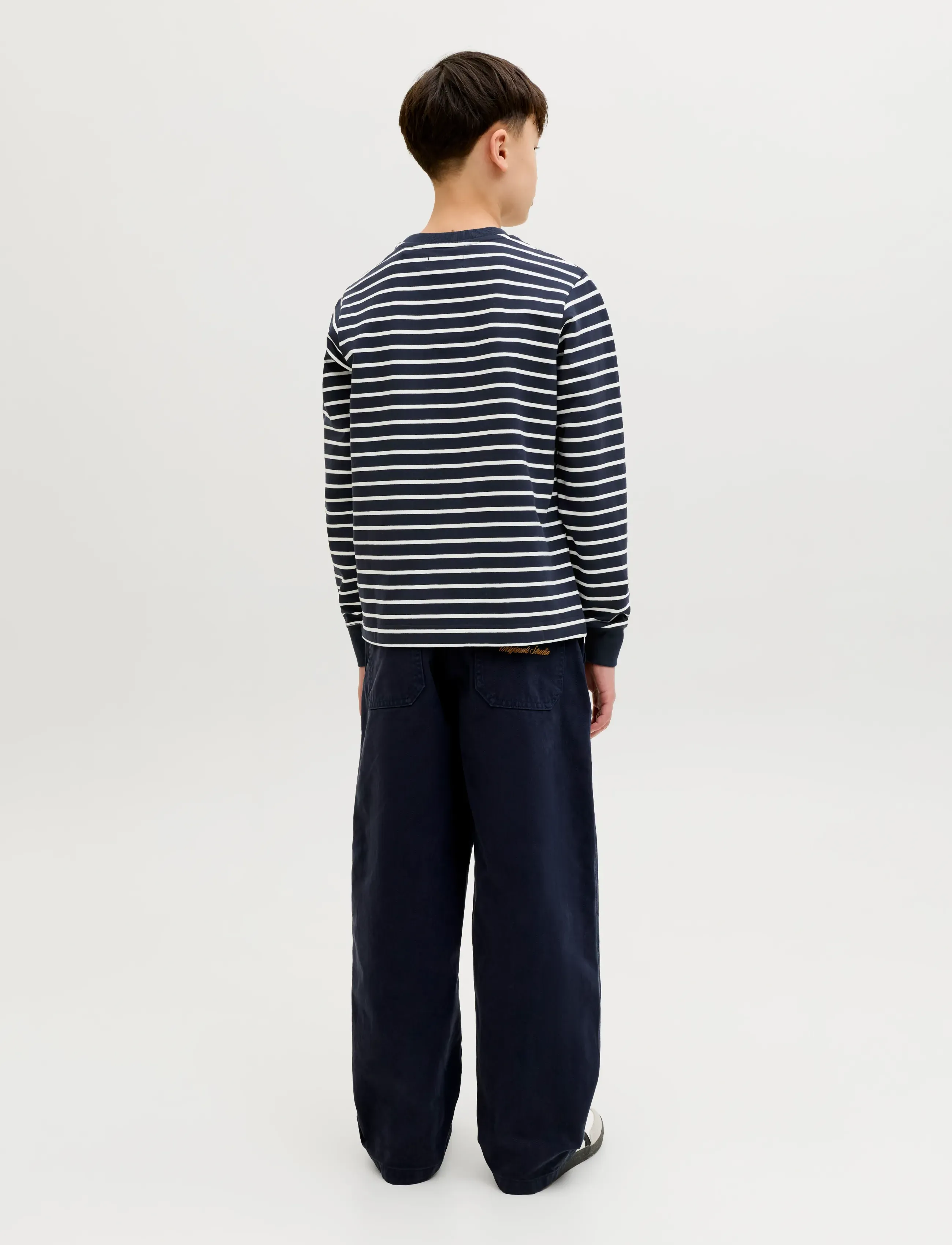 Jack & Jones - JORNANTUCKET STRIPED SWEAT CREW NE JNR - sweatshirts - sky captain - 2