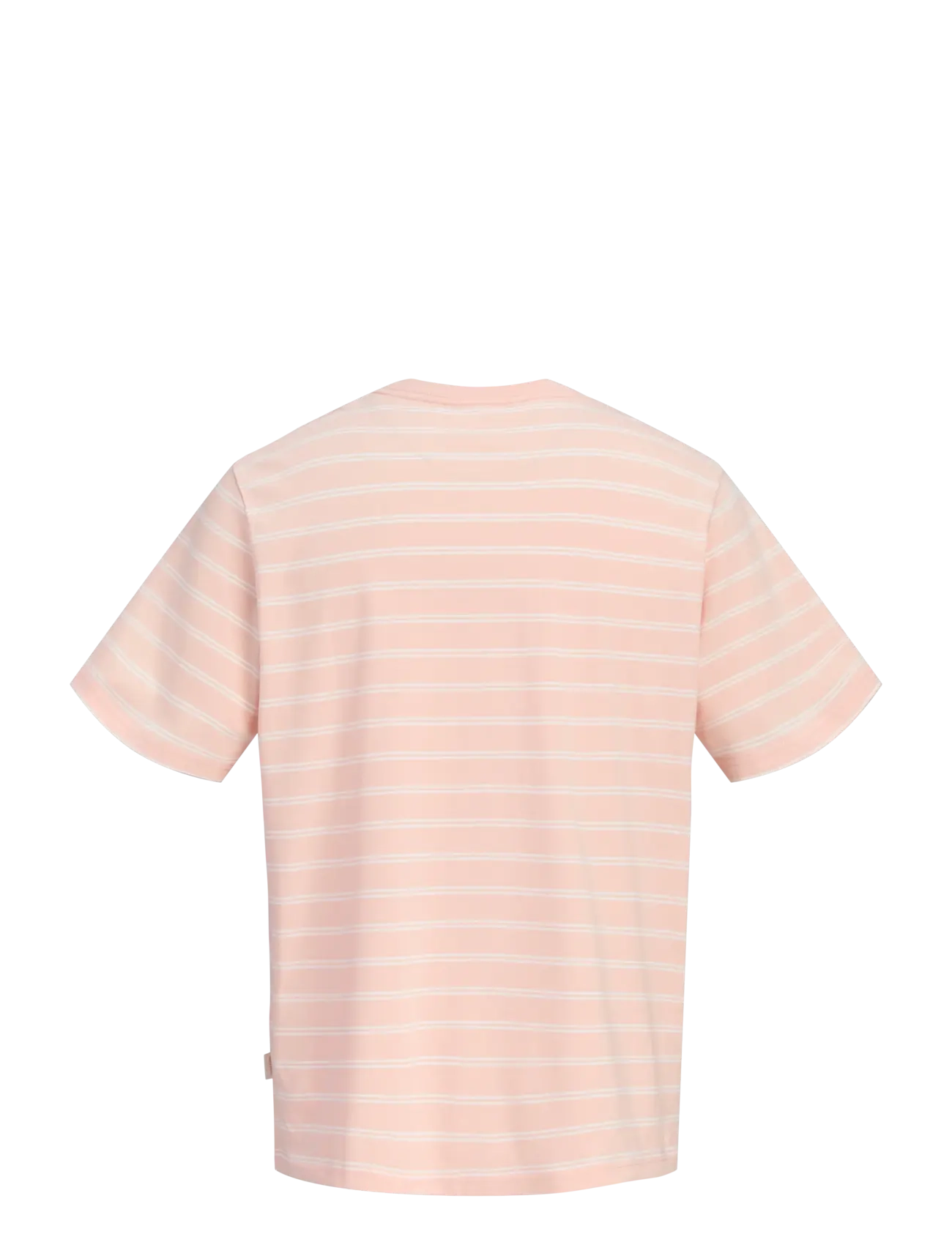 Jack & Jones - JORNORREBRO STRIPE TEE SS CN JNR - kortærmede t-shirts - peach melba - 2