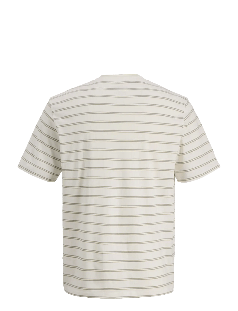 Jack & Jones - JORNORREBRO STRIPE TEE SS CN JNR - lühikeste varrukatega t-särgid - seagrass - 2