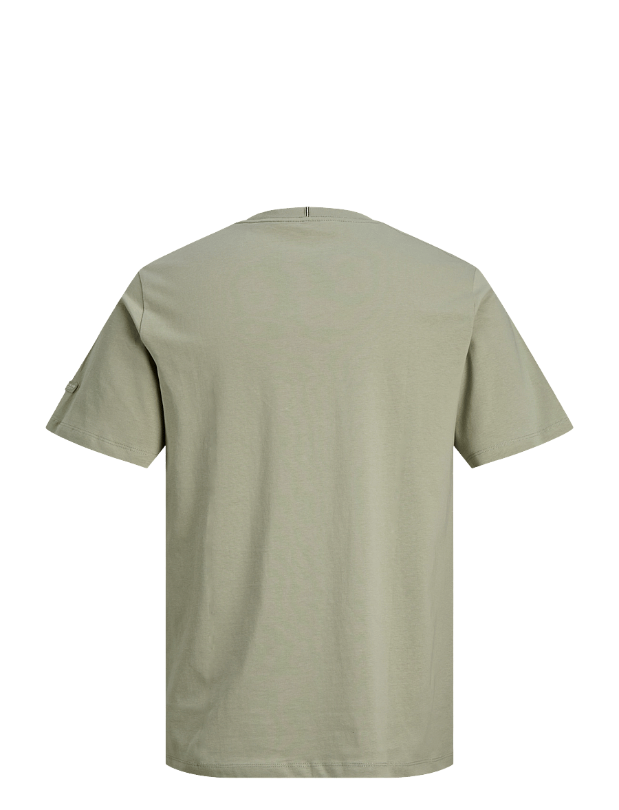 Jack & Jones - JORCATSKILLS SQUARE BRAND TEE SS SN JNR - kortærmede t-shirts - seagrass - 2