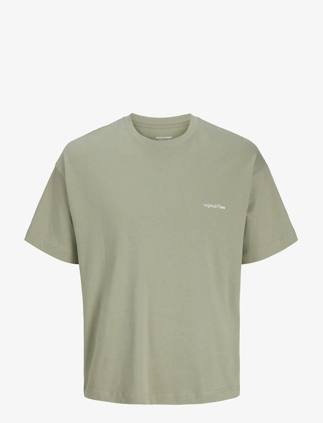 Jack & Jones - JORMONTAUK BACK GRAPHIC TEE SS EA26 JNR - kurzärmelige - seagrass - 1