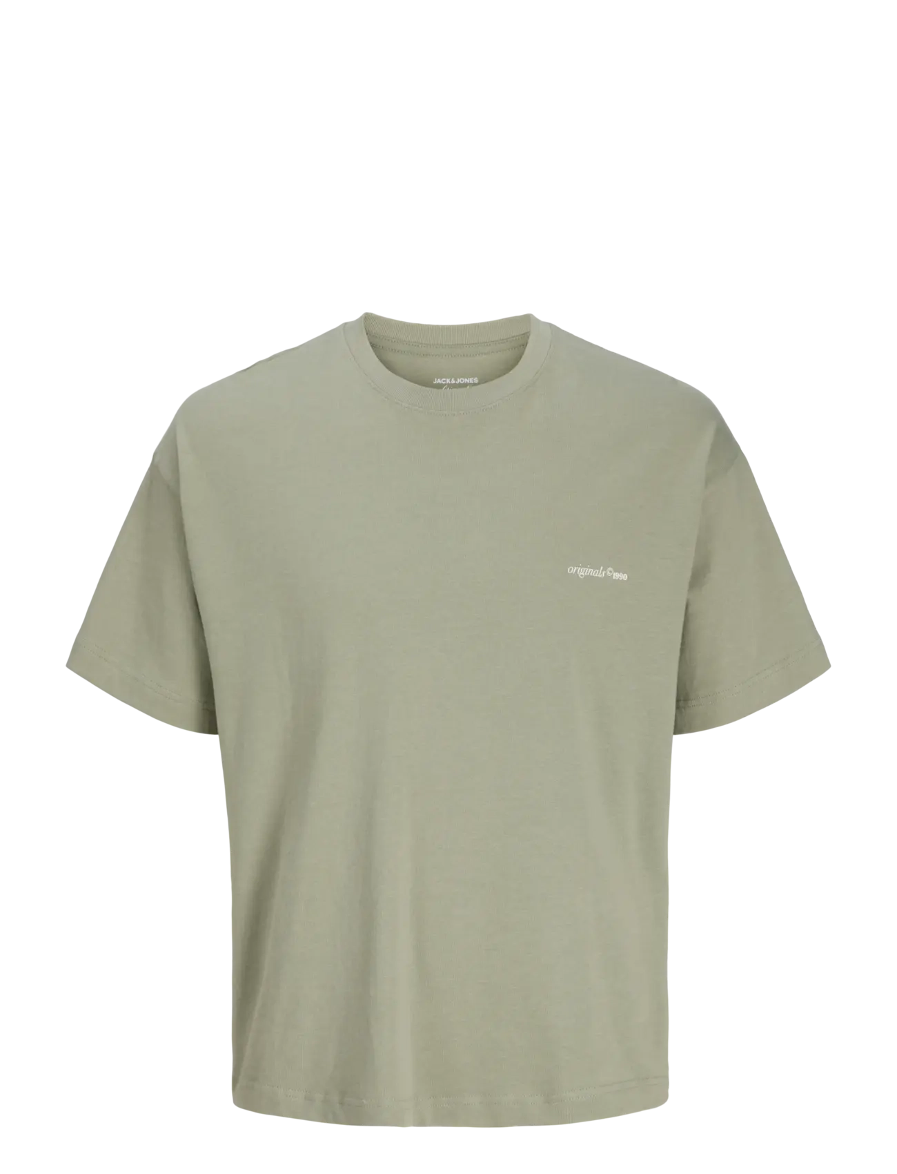 Jack & Jones JORMONTAUK BACK GRAPHIC TEE SS EA26 JNR - Kleidung - SEAGRASS / khaki/green