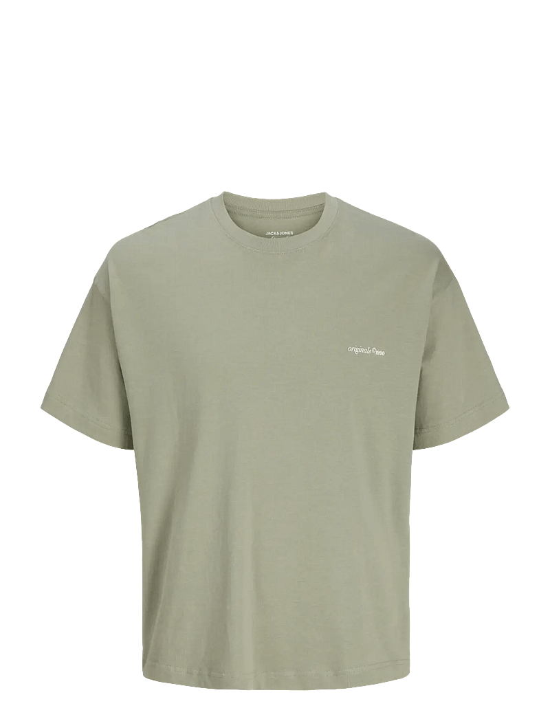 Jack & Jones - JORMONTAUK BACK GRAPHIC TEE SS EA26 JNR - kurzärmelige - seagrass - 1