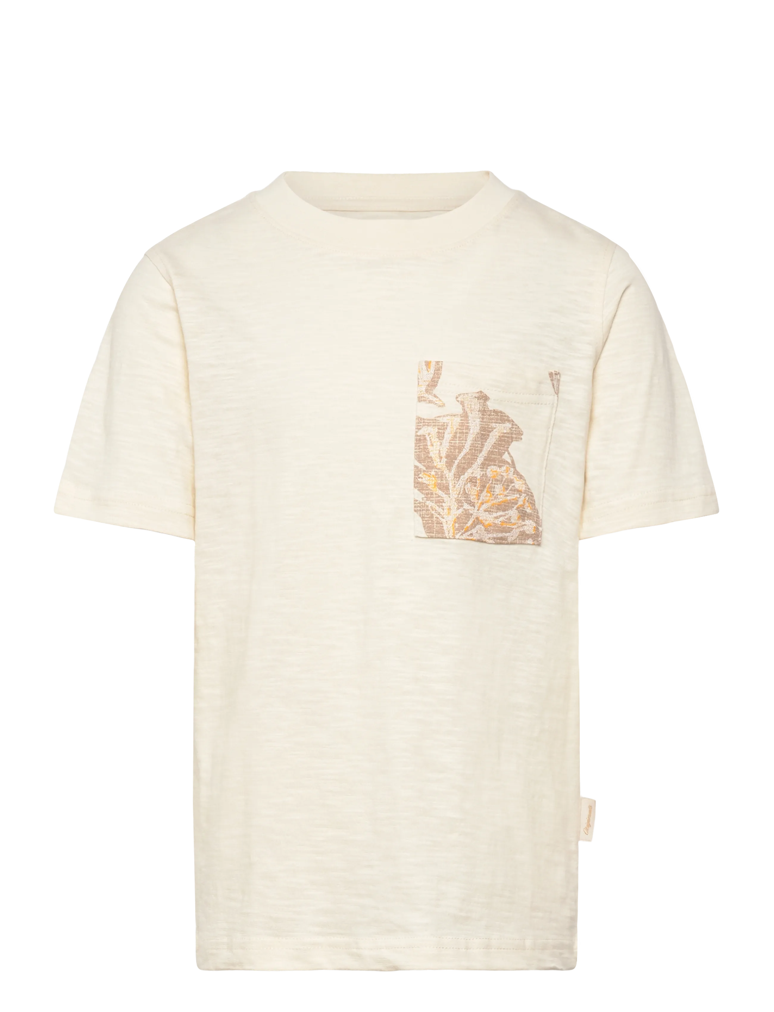 Jack & Jones JORMONTAUK AOP POCKET TEE CN JNR - Höstfynd - ANTIQUE WHITE / cream