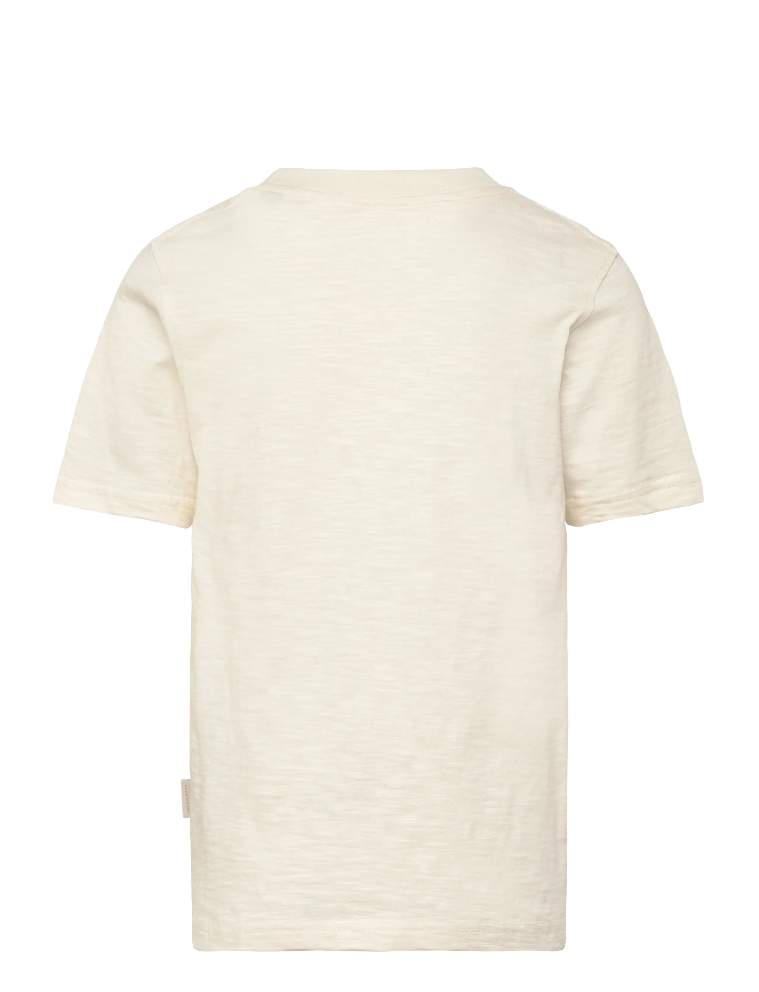 Jack & Jones - JORMONTAUK AOP POCKET TEE CN JNR - kortærmede t-shirts - antique white - 1