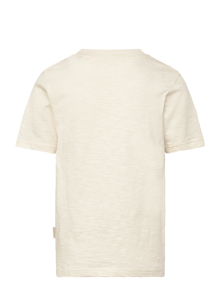 Jack & Jones - JORMONTAUK AOP POCKET TEE CN JNR - kurzärmelige - antique white - 1