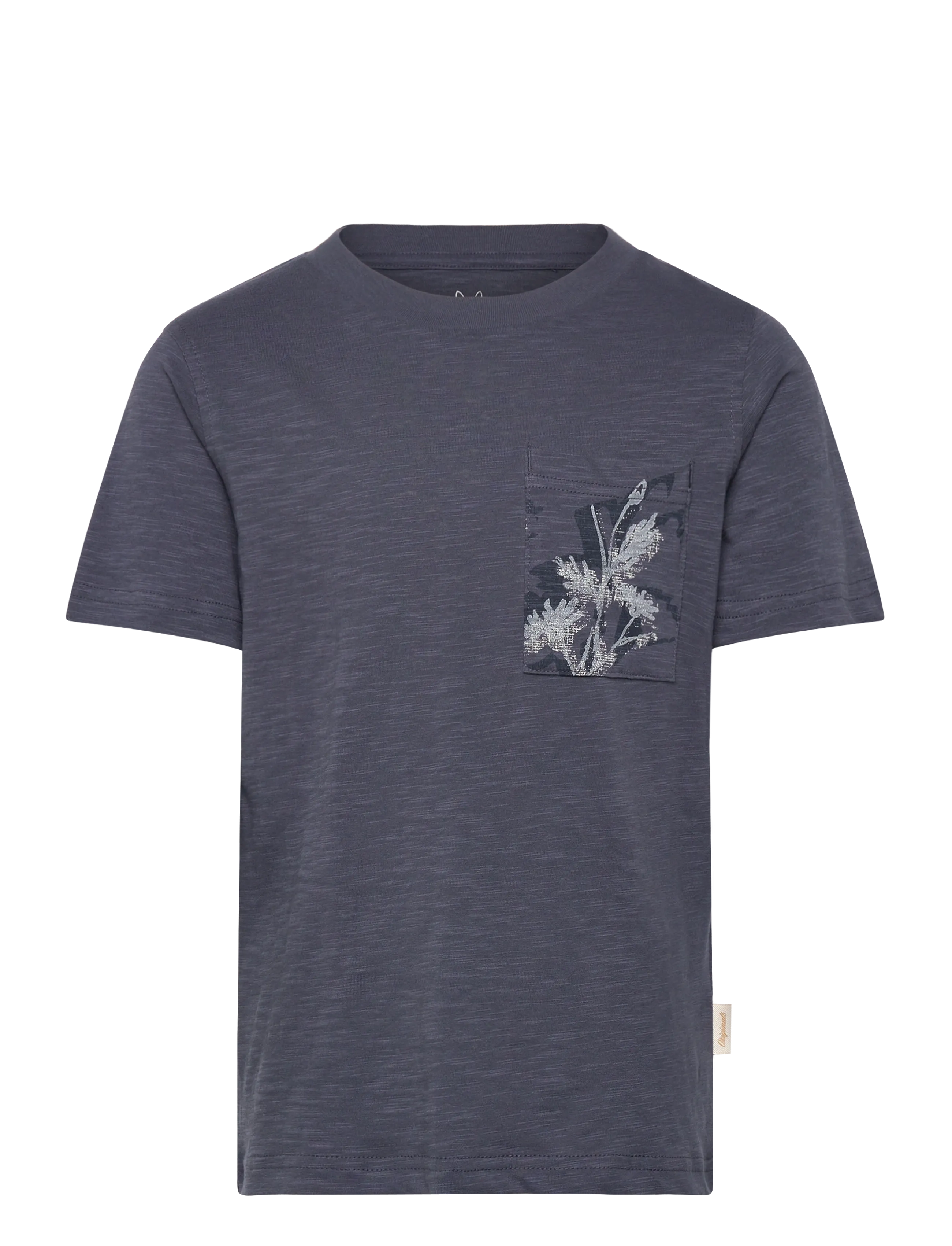 Jack & Jones JORMONTAUK AOP POCKET TEE CN JNR - Jack & Jones Junior - ODYSSEY GRAY / navy