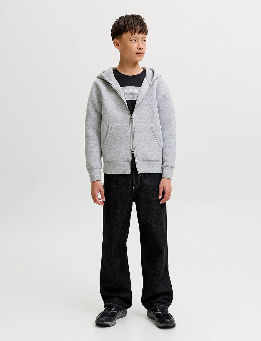 Jack & Jones - JCOFUSION DOTS PRINT TEE SS CN SN JNR - kurzärmelige - black - 4