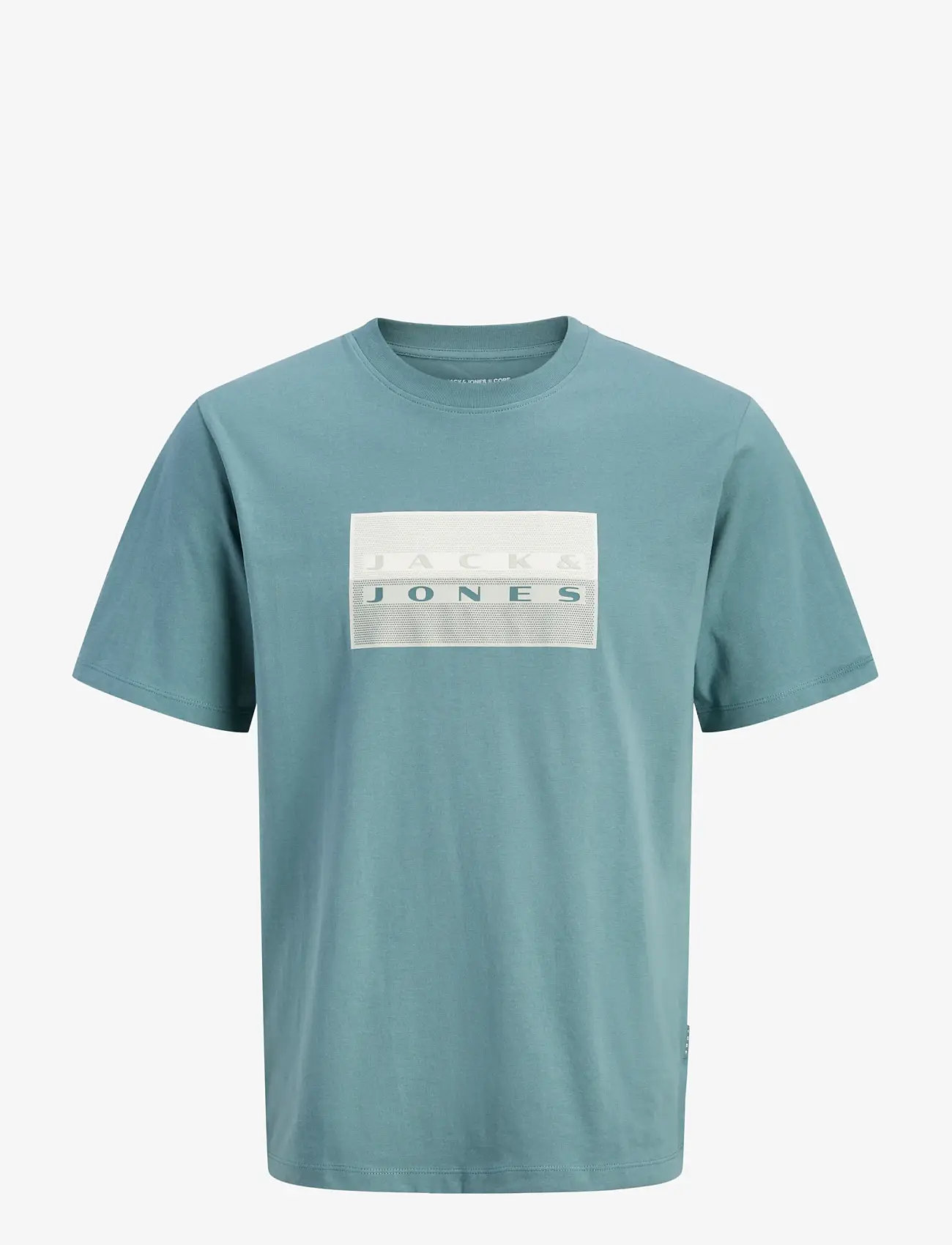 Jack & Jones - JCOFUSION DOTS PRINT TEE SS CN SN JNR - kortærmede t-shirts - north atlantic - 1