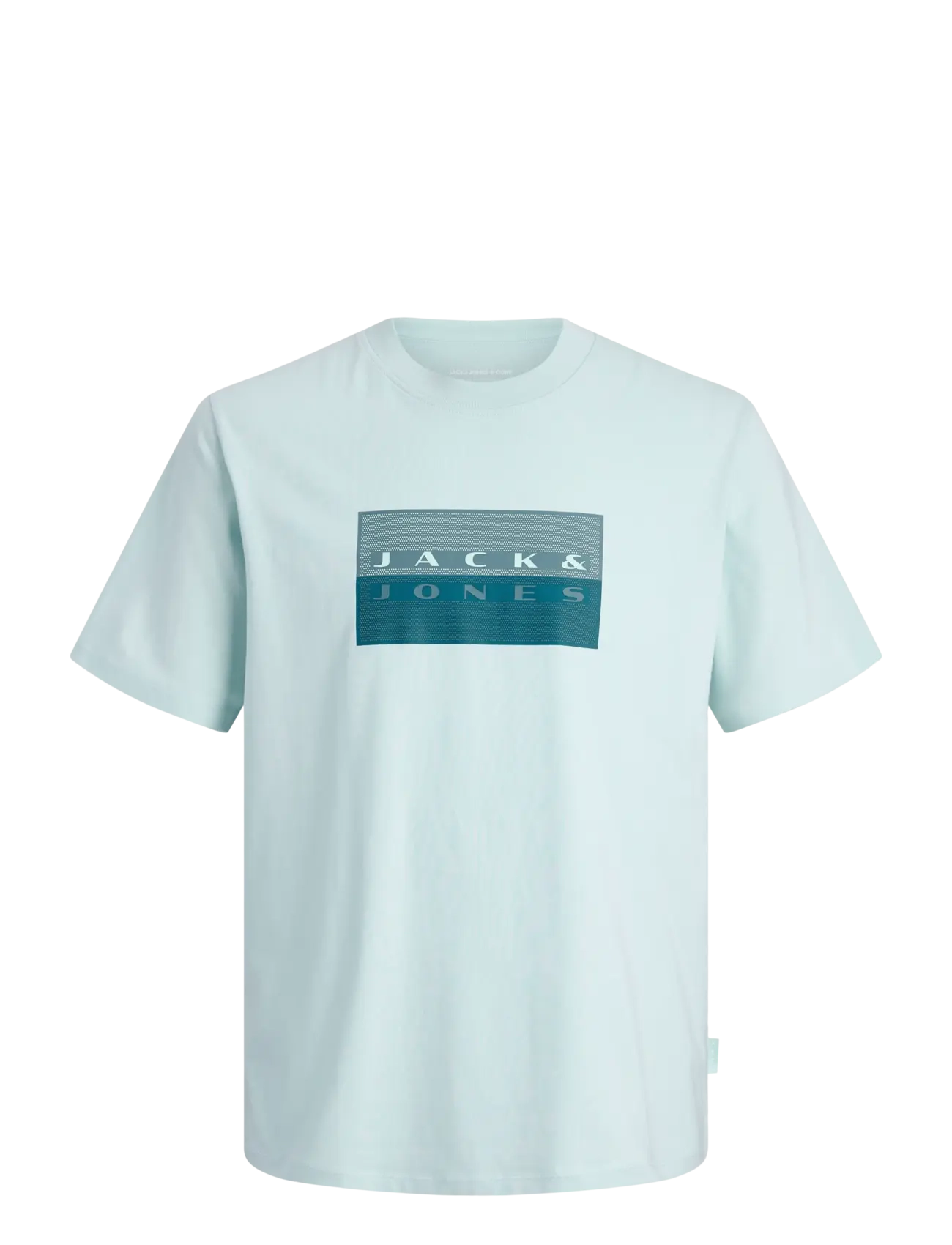 Jack & Jones JCOFUSION DOTS PRINT TEE SS CN SN JNR - Jack & Jones - OMPHALODES / blue