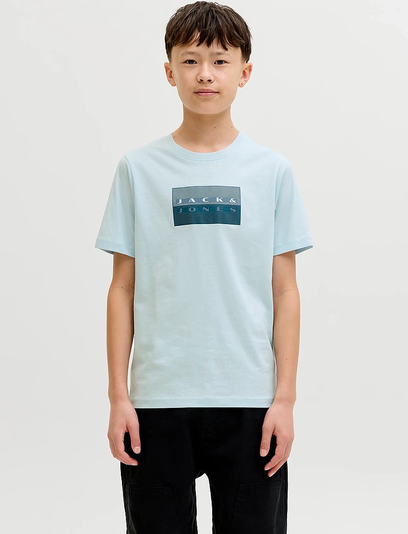 Jack & Jones - JCOFUSION DOTS PRINT TEE SS CN SN JNR - lühikeste varrukatega t-särgid - omphalodes - 0