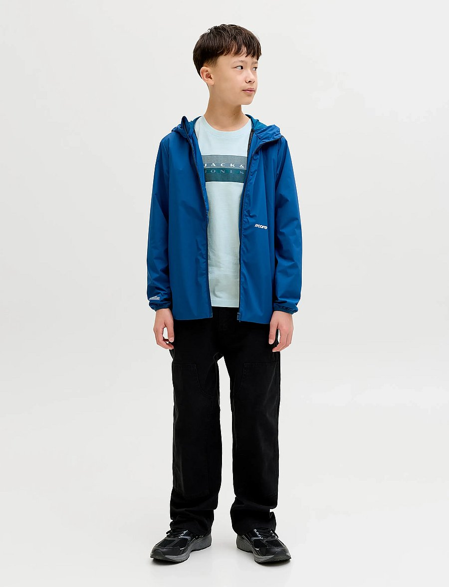 Jack & Jones - JCOFUSION DOTS PRINT TEE SS CN SN JNR - kurzärmelige - omphalodes - 4