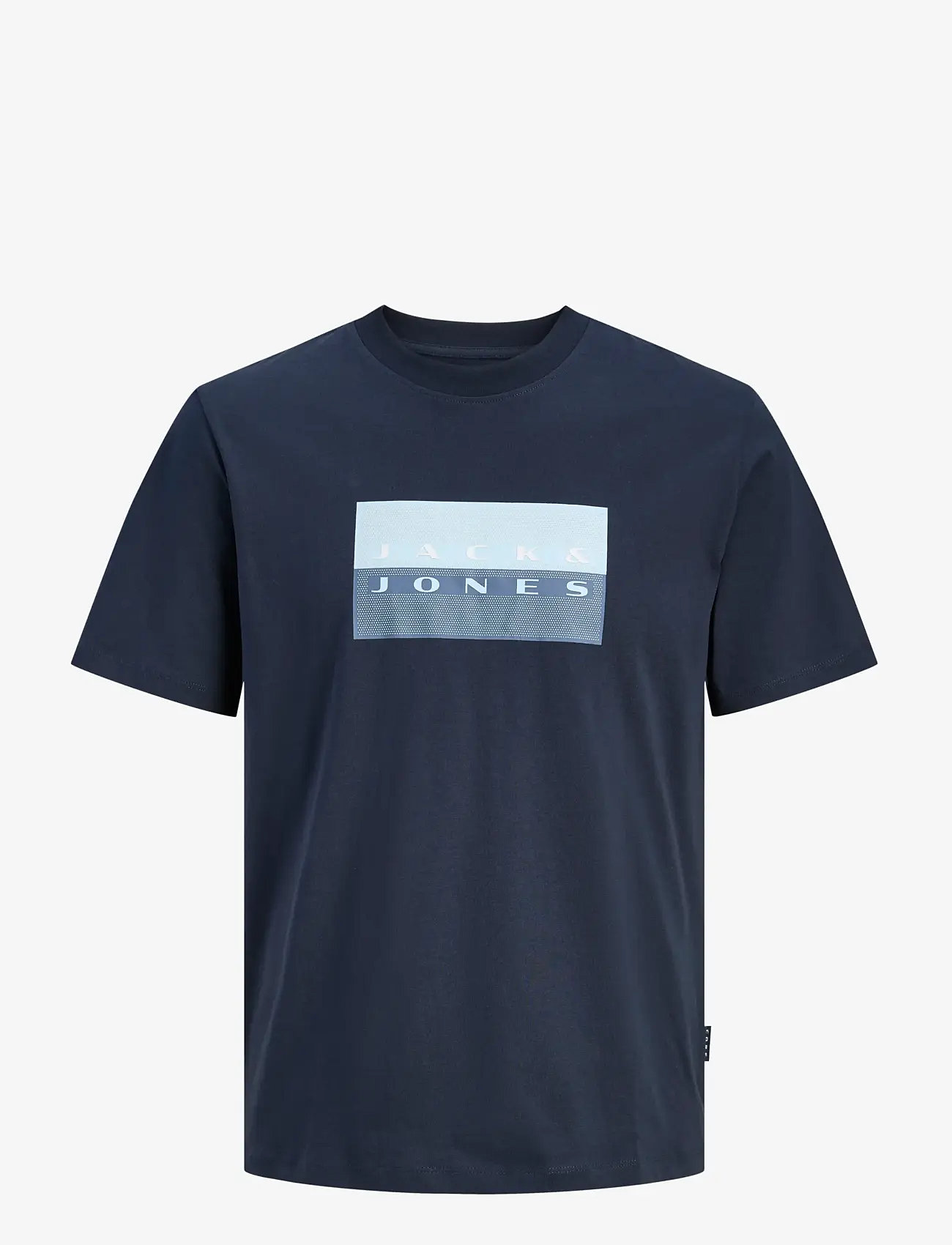 Jack & Jones - JCOFUSION DOTS PRINT TEE SS CN SN JNR - kortærmede t-shirts - outer space - 1