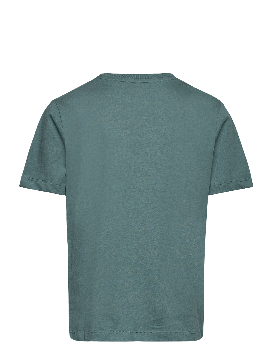 Jack & Jones - JCOFUSION DOTS PRINT TEE SS CN SN MNI - kortærmede t-shirts - north atlantic - 1