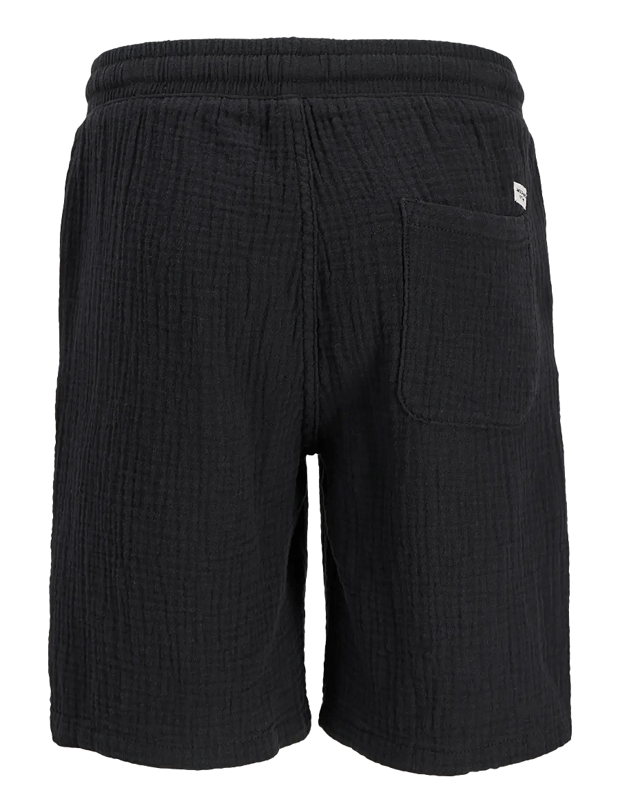 Jack & Jones - JPSTJAIDEN PATRAS JOGGER SHORT SRT JNR - mjukisshorts - black - 2