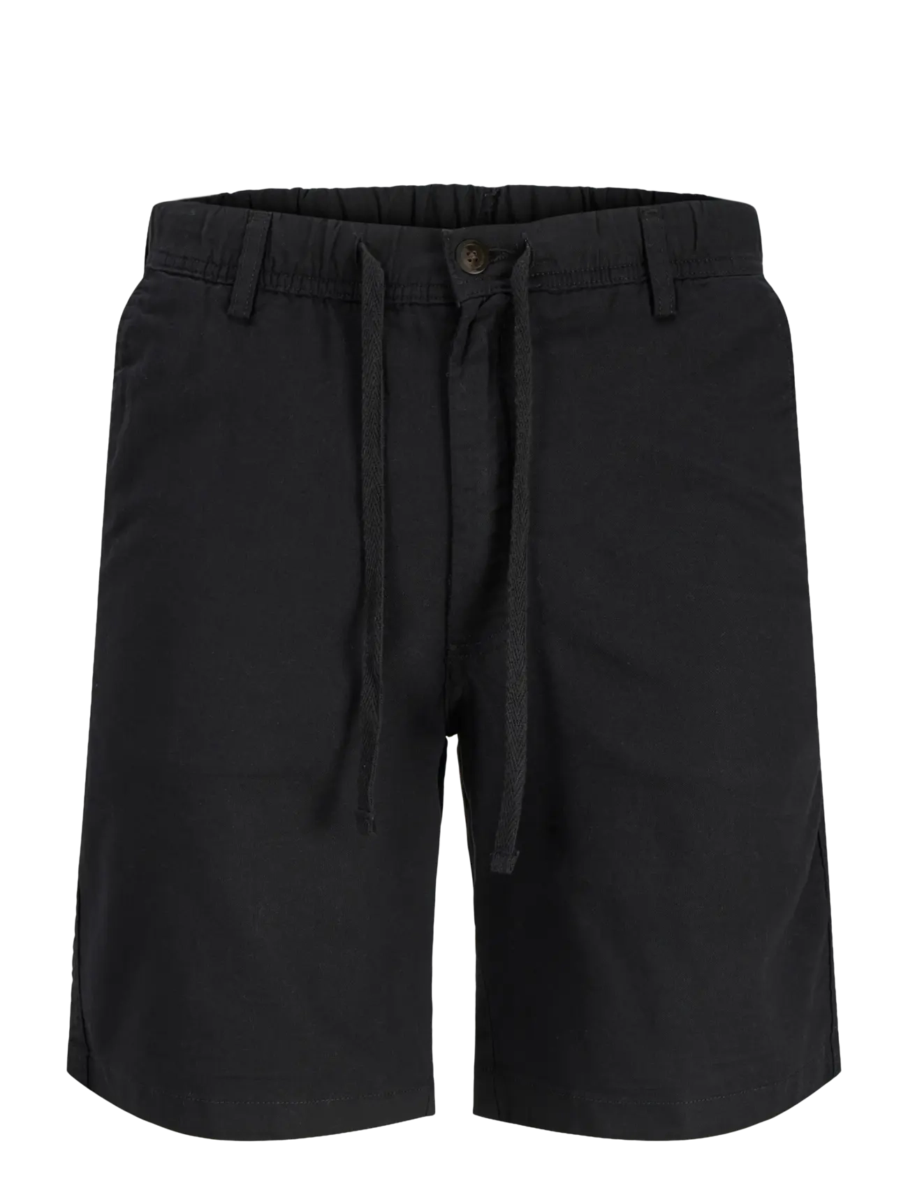 Jack & Jones JPSTJAIDEN HYBRID BONDI JOG SHORT SN JNR - Chino shorts - BLACK / black