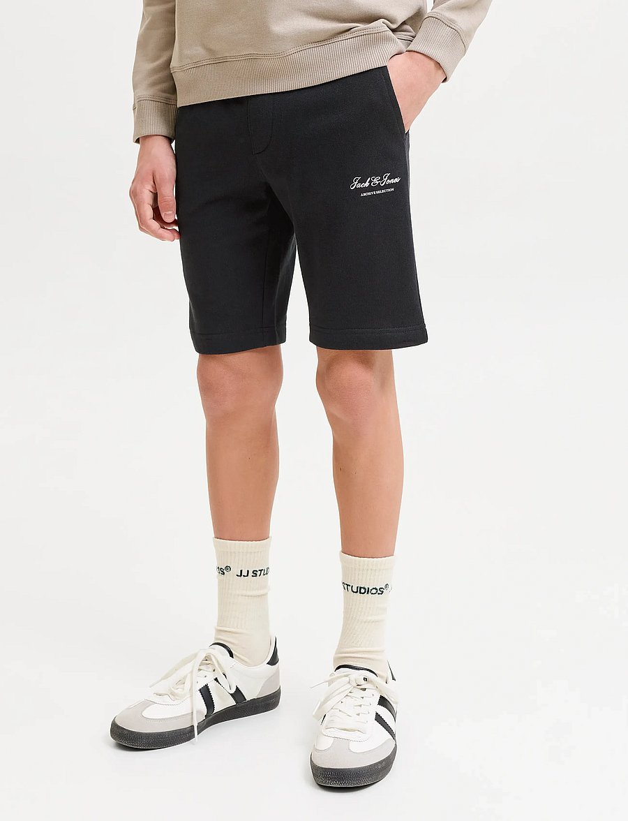 Jack & Jones - JPSTJAIDEN HYBRID BONDI JOG SHO SN JNR - casual shorts - black - 0