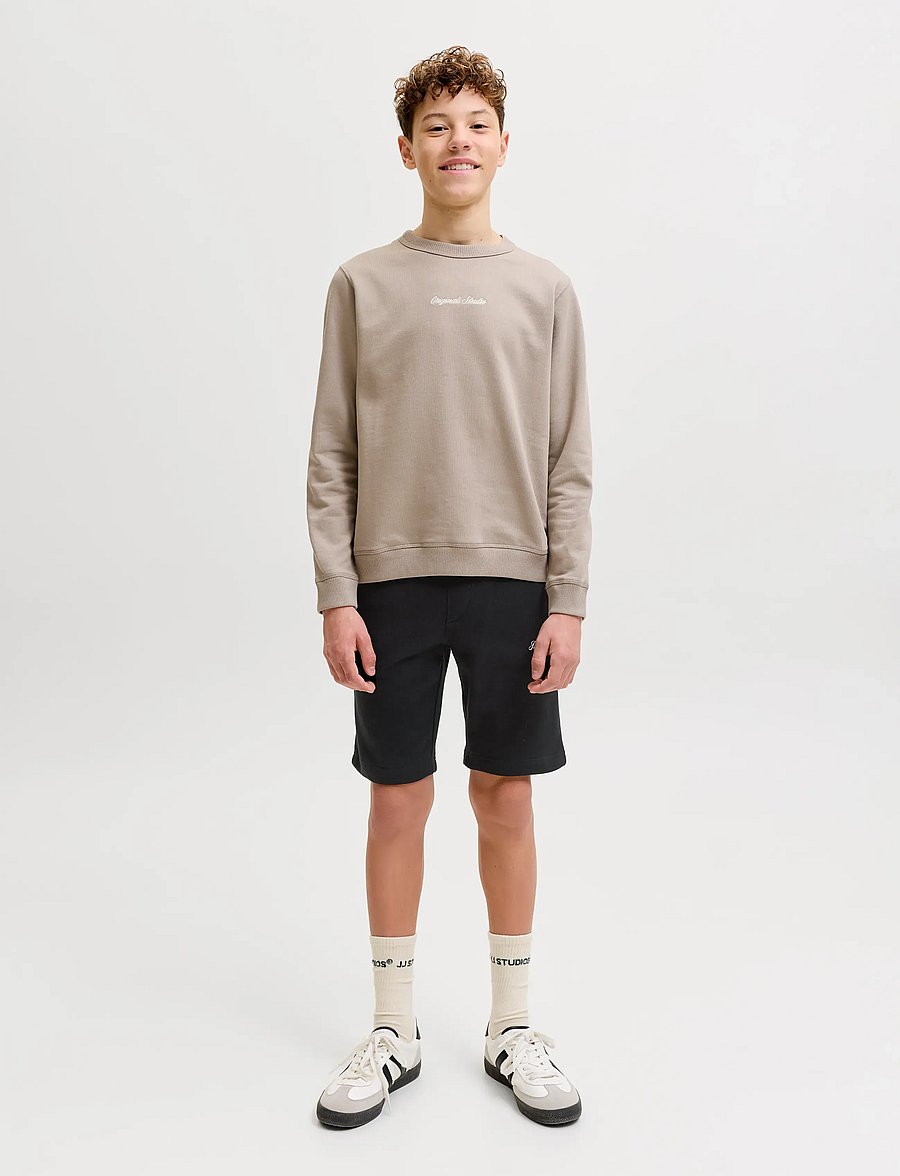Jack & Jones - JPSTJAIDEN HYBRID BONDI JOG SHO SN JNR - casual shorts - black - 4