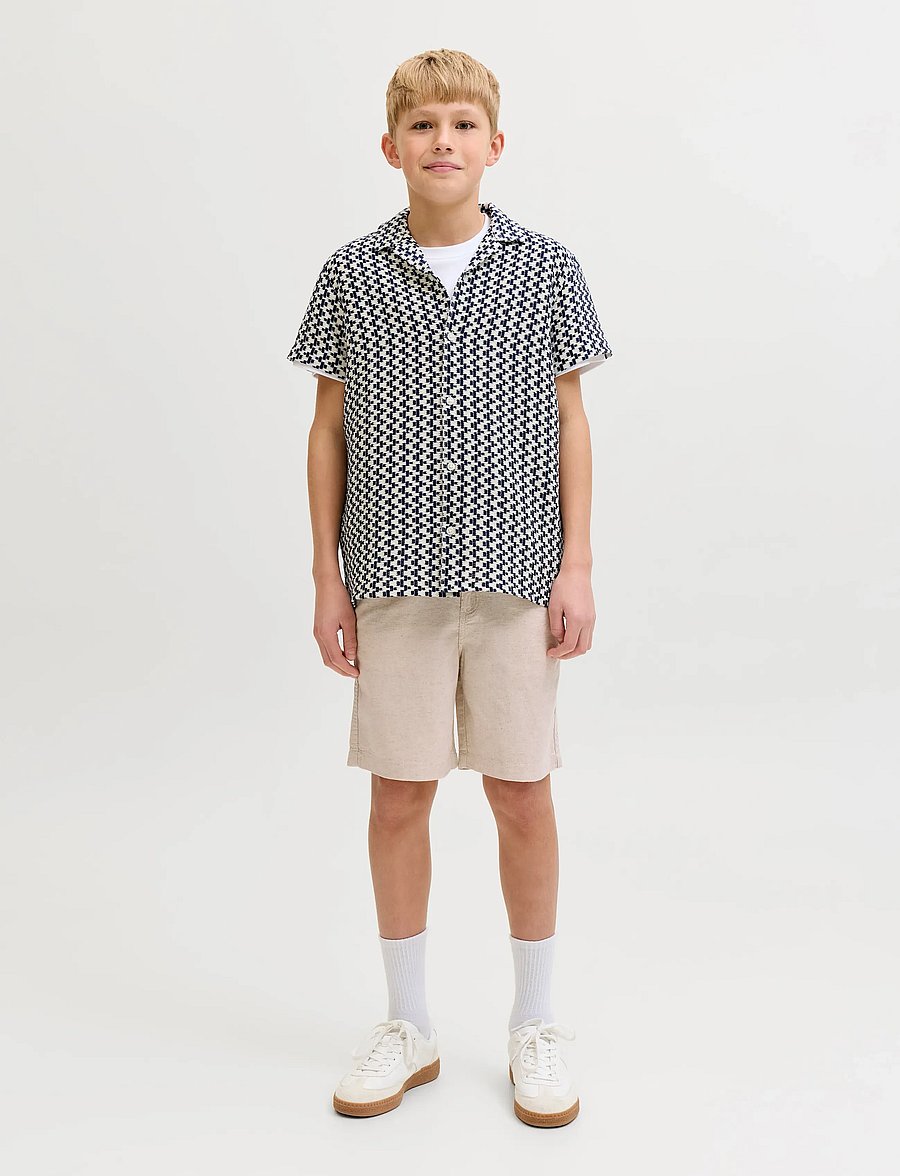 Jack & Jones - JPSTJAIDEN HYBRID BONDI JOG SHO SN JNR - casual shorts - moonbeam - 4