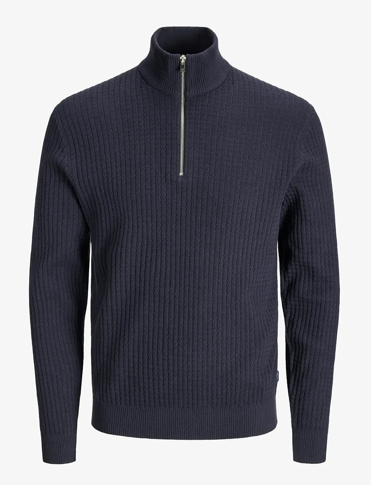 Jack & Jones - JPRBLUBARKLEY KNIT HALF ZIP JNR - džemprid - night sky - 0