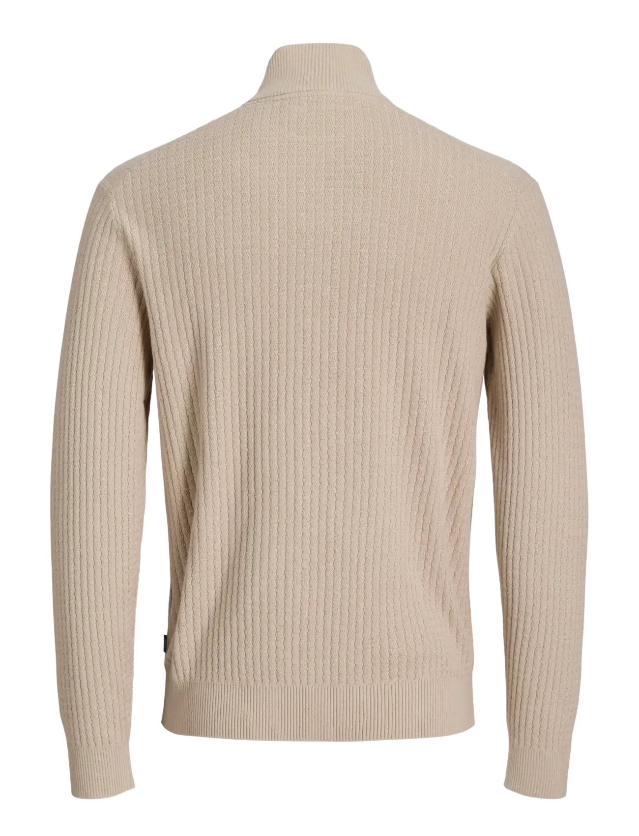 Jack & Jones - JPRBLUBARKLEY KNIT HALF ZIP JNR - jumpers - simply taupe - 2