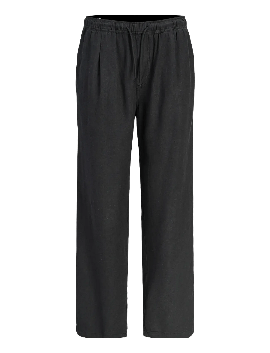 Jack & Jones - JPSTBILL ANDROS VIS LB JOGGER JNR - leinen-kleidung - black - 1