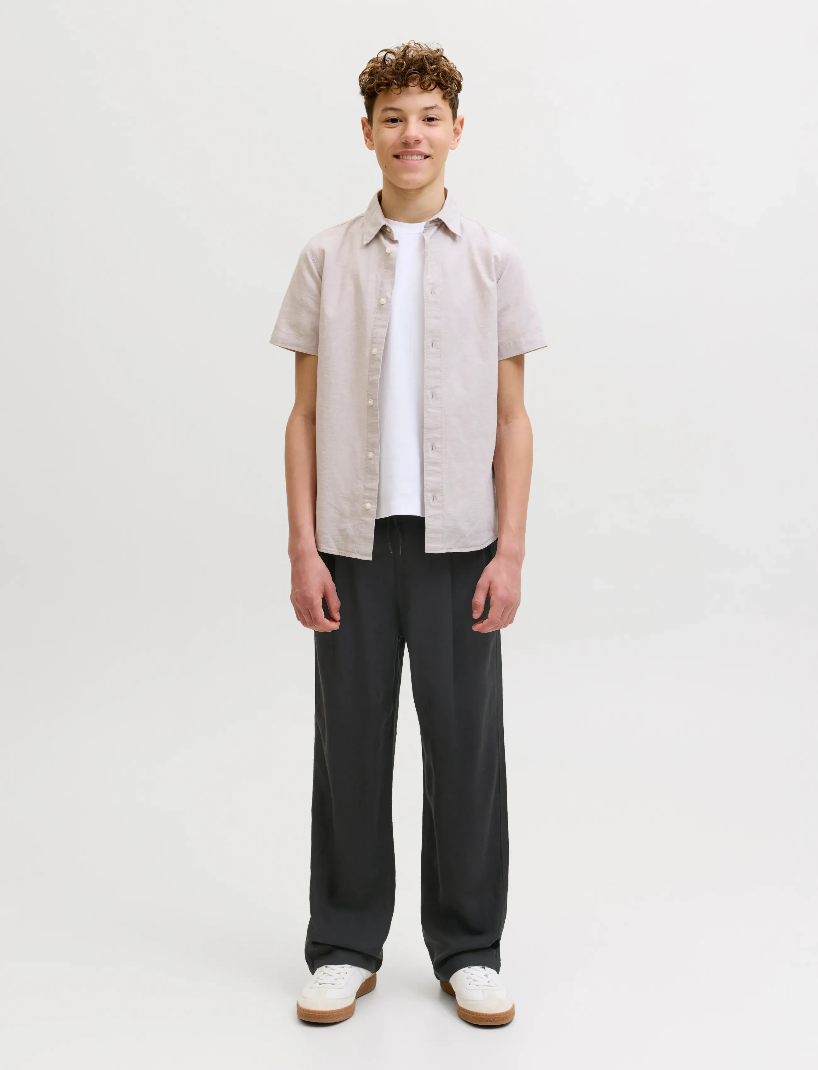 Jack & Jones - JPSTBILL ANDROS VIS LB JOGGER JNR - bukser - black - 4