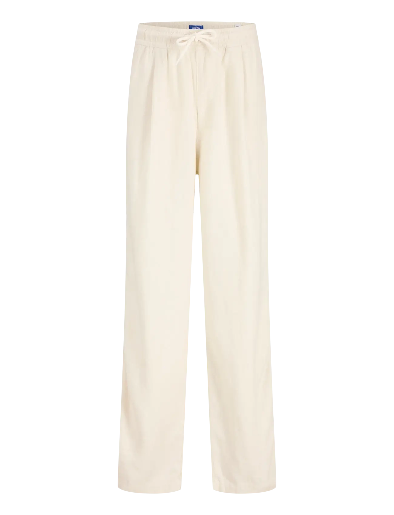 Jack & Jones JPSTBILL ANDROS VIS LB JOGGER JNR - Bukser - CLOUD DANCER / cream