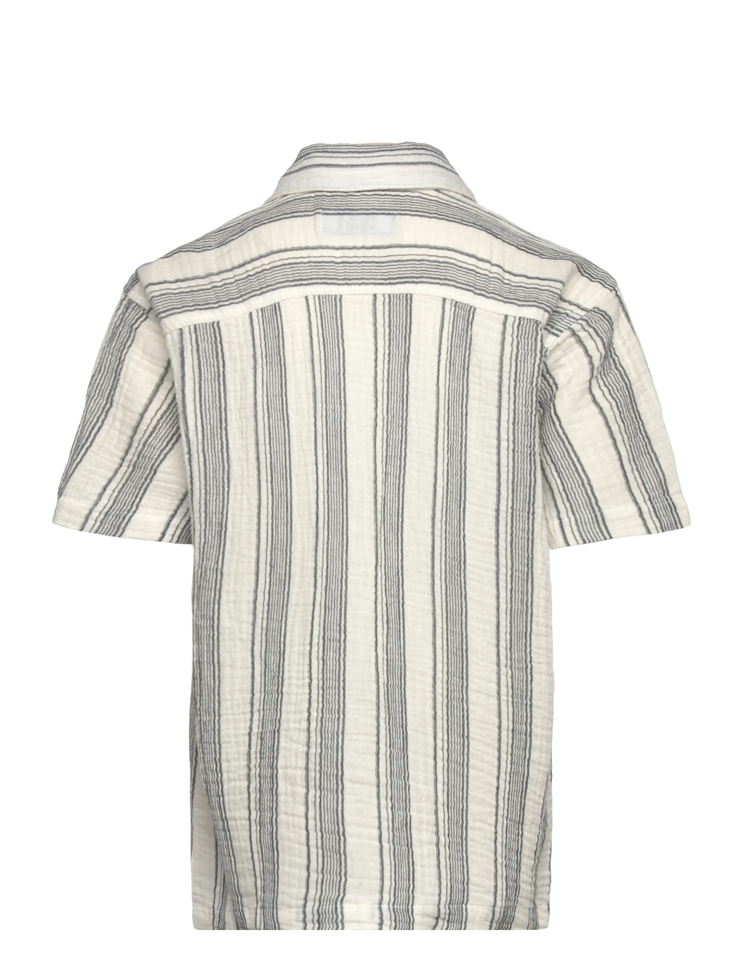 Jack & Jones - JORNANTUCKET DOUBLE CLOTH SHIRT SS JNR - kortærmede skjorter - sky captain - 1