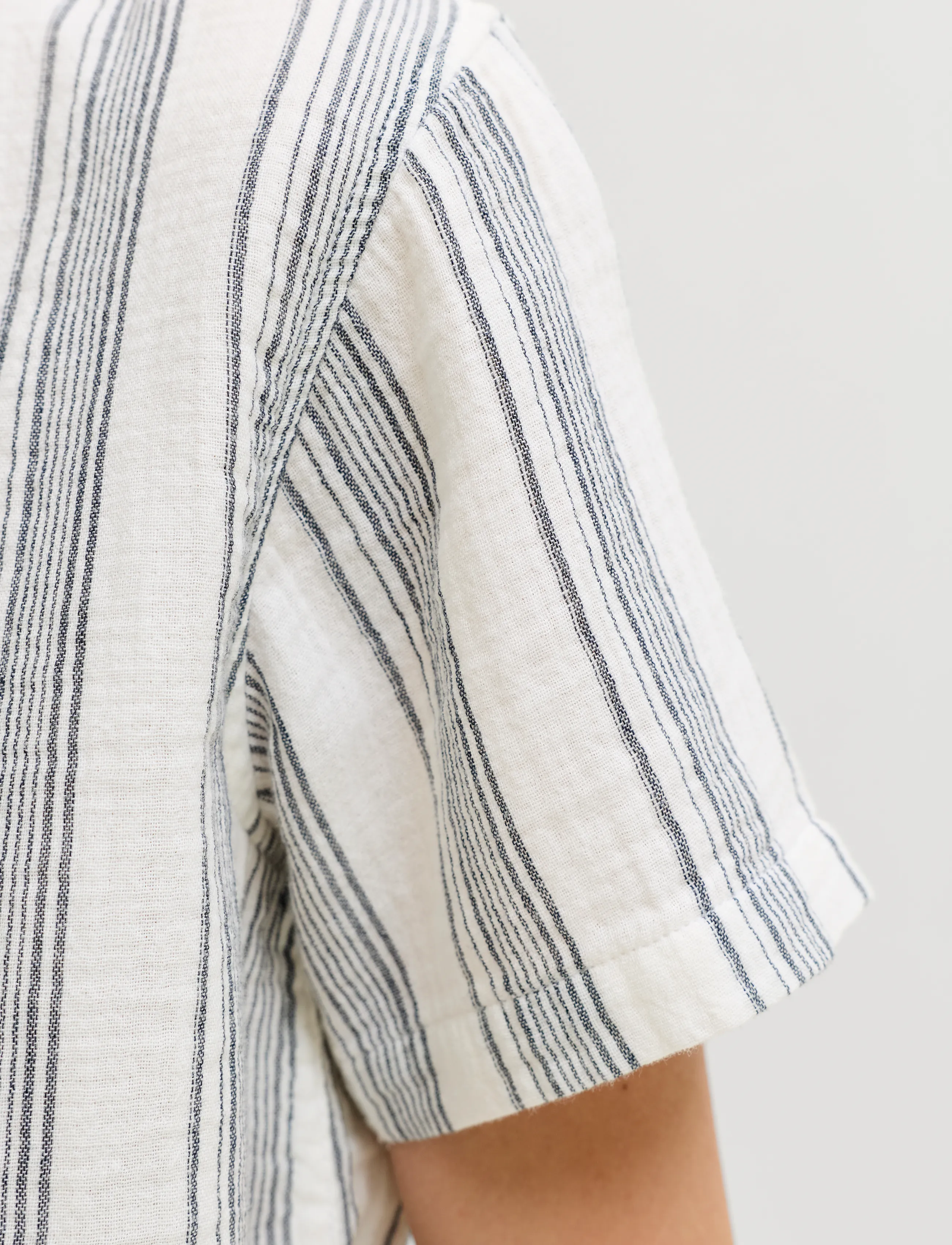 Jack & Jones - JORNANTUCKET DOUBLE CLOTH SHIRT SS JNR - kortærmede skjorter - sky captain - 5