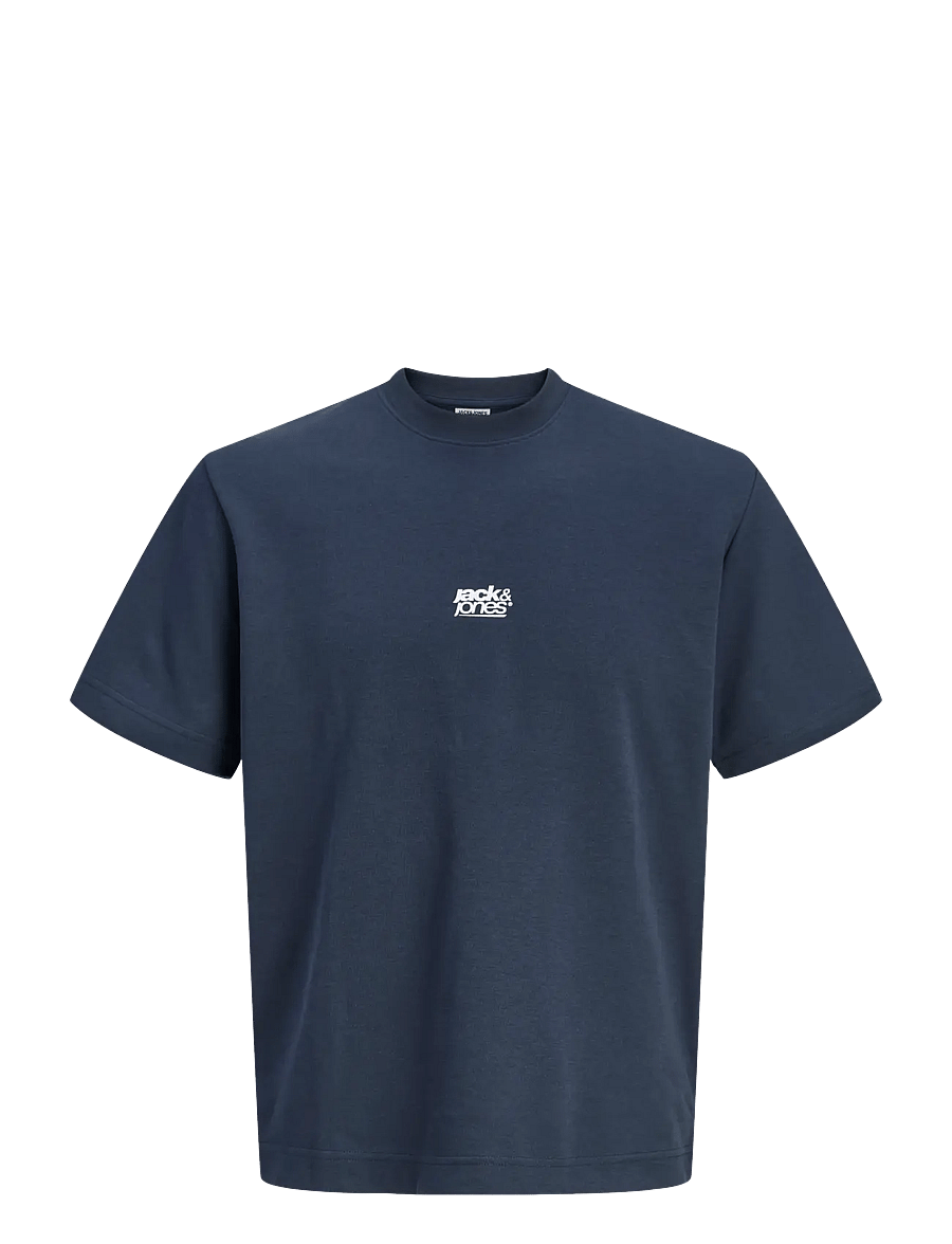 Jack & Jones - JCOBREEZE BACK PRINT TEE SS CN EA26 JNR - t-shirts à manches courtes - outer space - 1