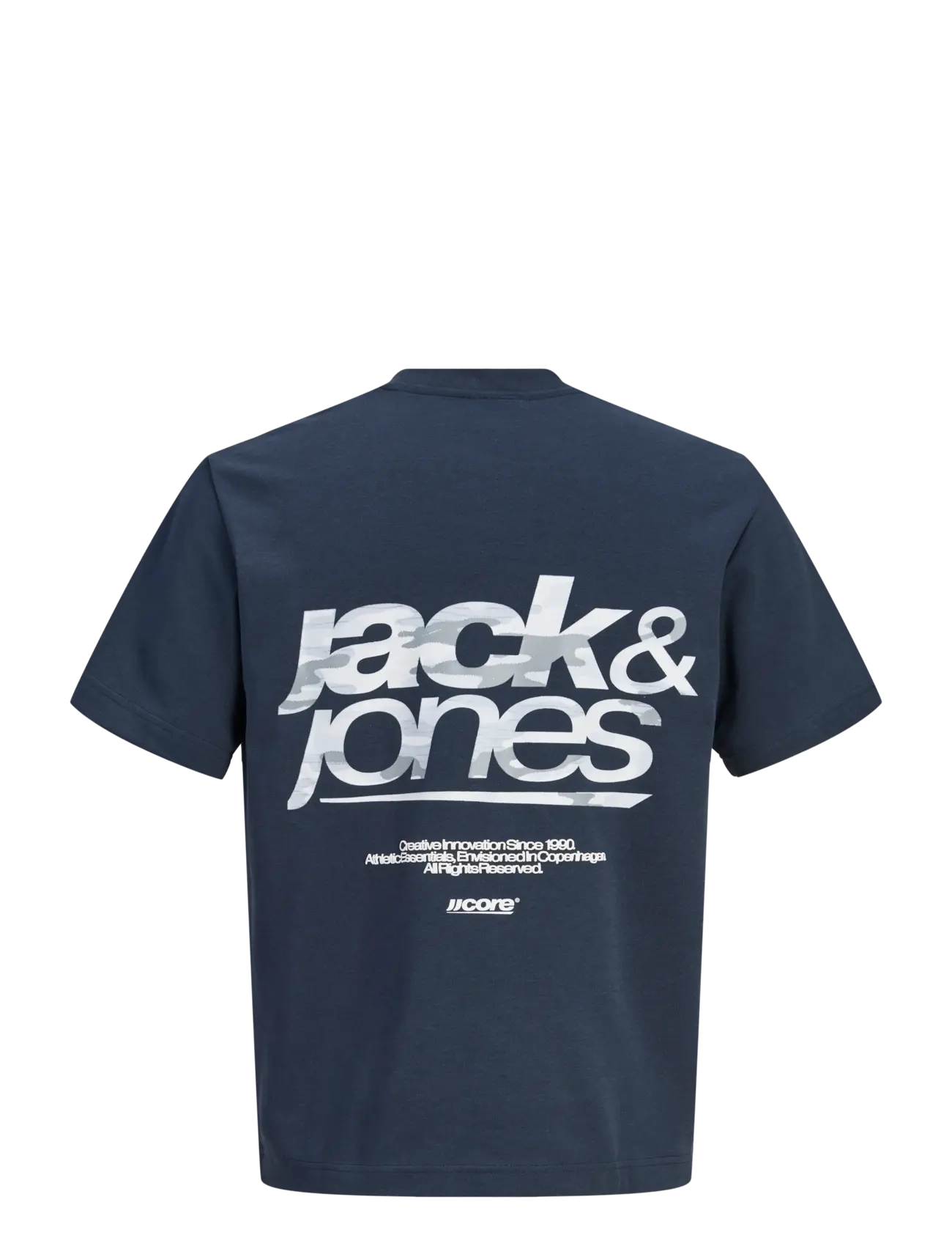 Jack & Jones - JCOBREEZE BACK PRINT TEE SS CN EA26 JNR - kurzärmelige - outer space - 2