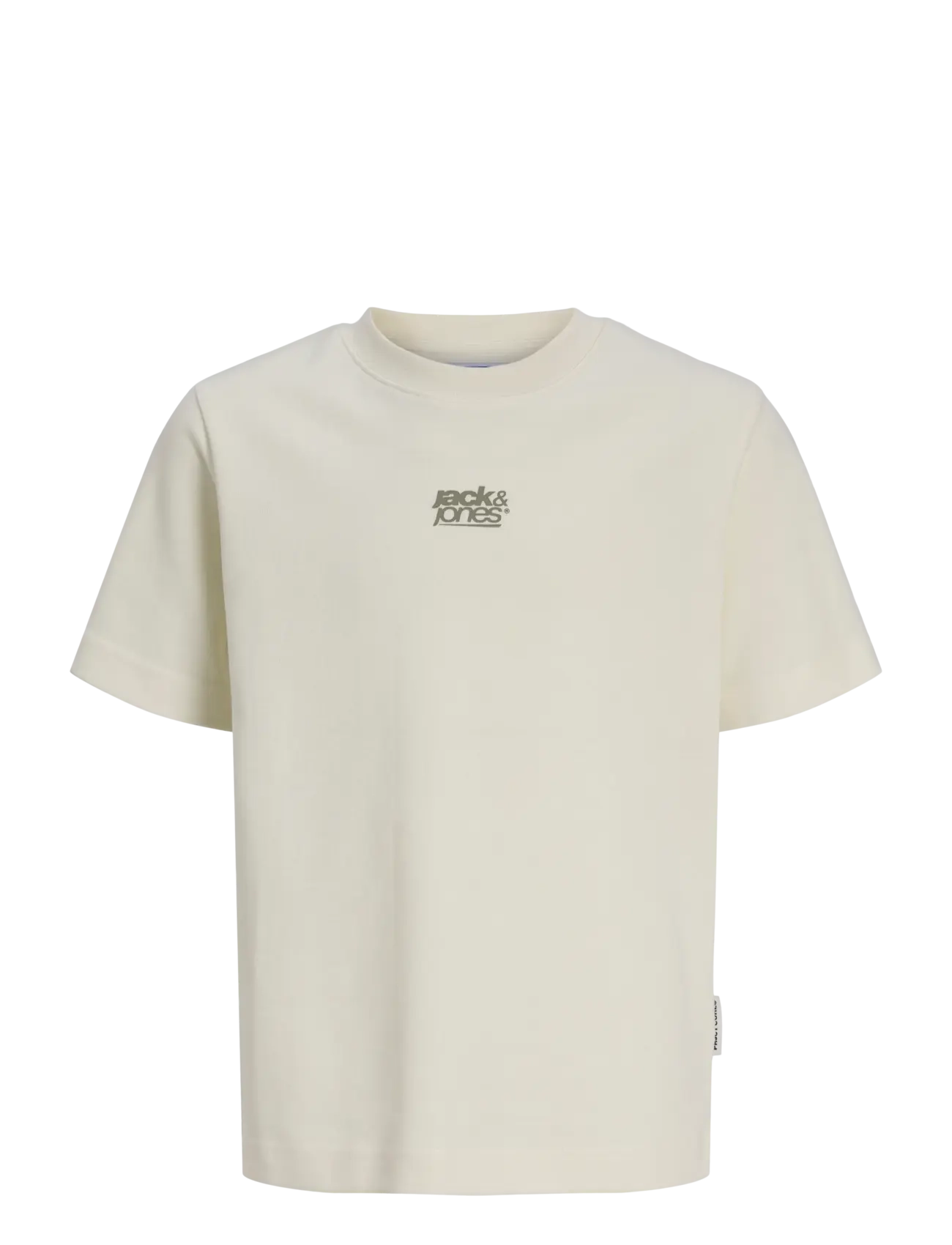 JACK & JONES Jcobreeze Back Print Tee Ss Cn Ea26 Jnr Cream - 176 - Kinder