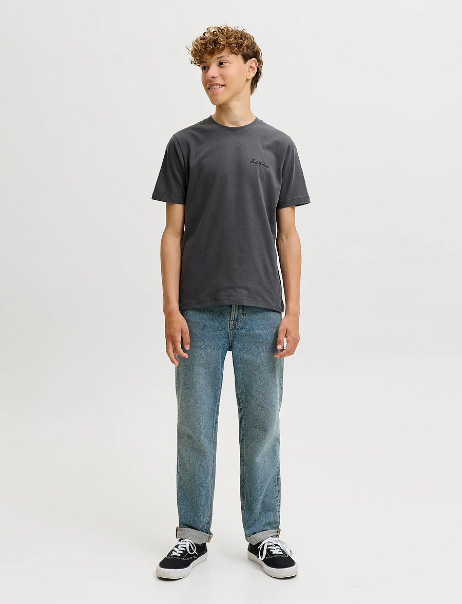 Jack & Jones - JJEARCHIVE GRAPHIC TEE SS ONECK NOOS JNR - lühikeste varrukatega t-särgid - asphalt - 3