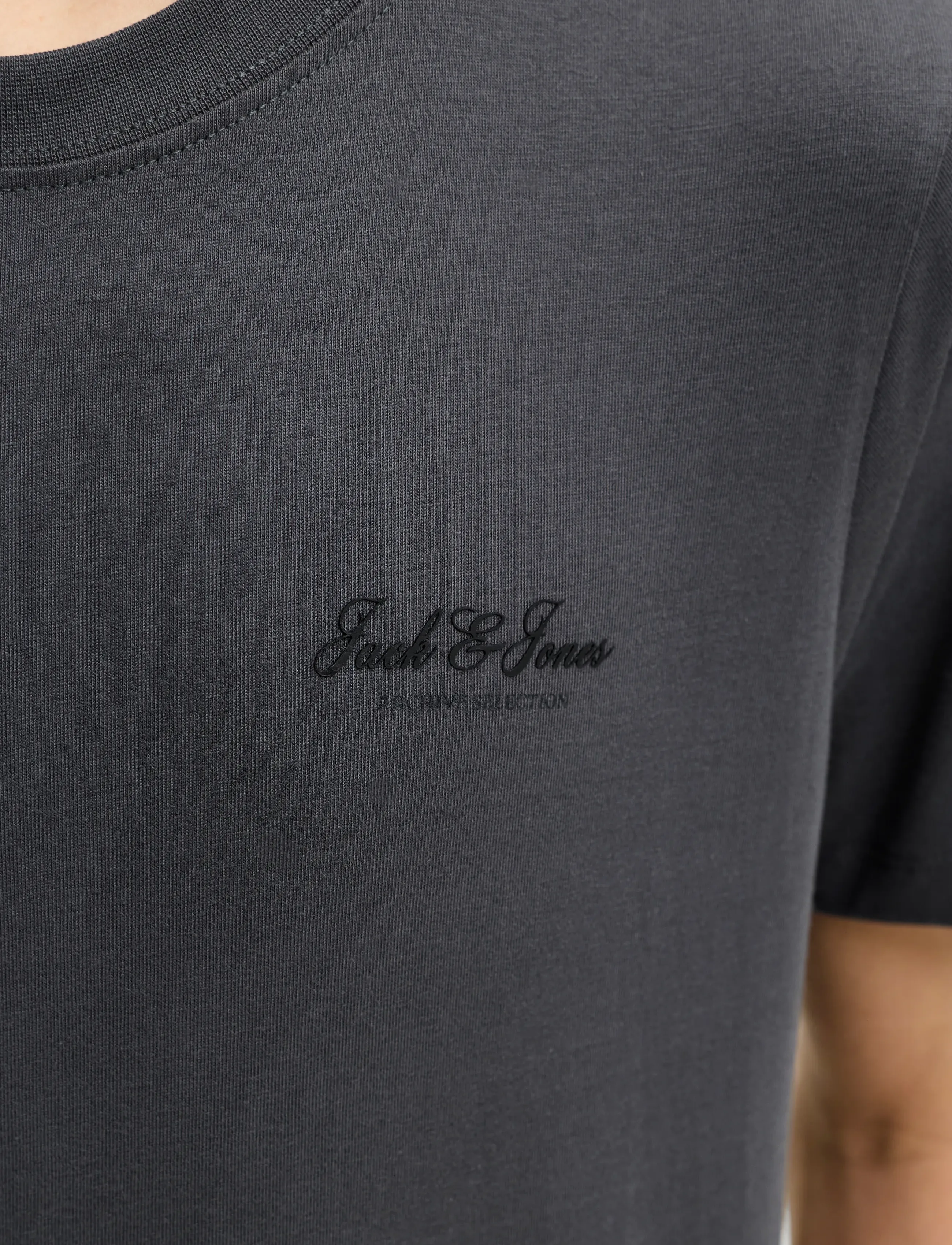 Jack & Jones - JJEARCHIVE GRAPHIC TEE SS ONECK NOOS JNR - lühikeste varrukatega t-särgid - asphalt - 4